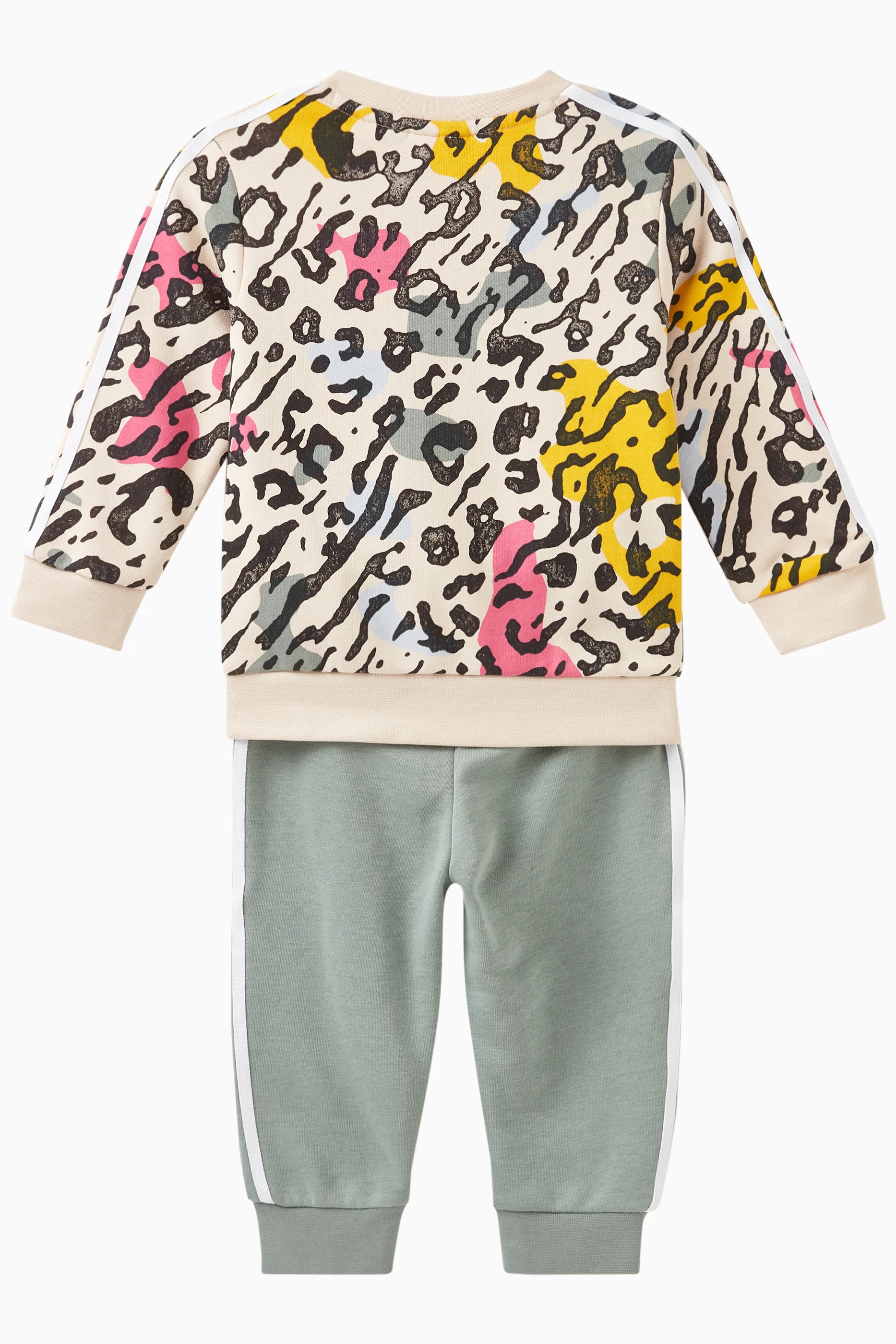 Adidas animal print tracksuit hotsell