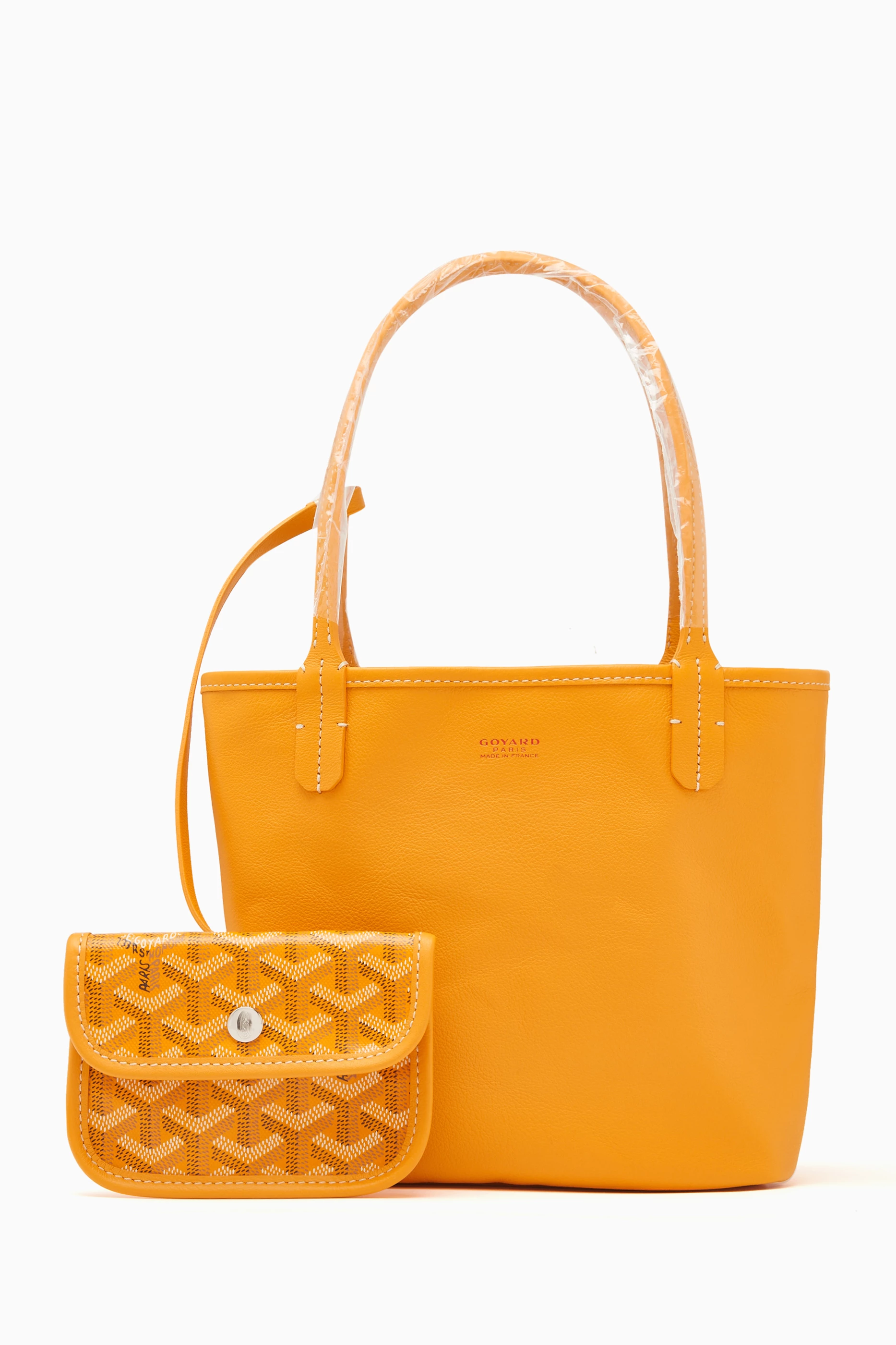 Goyard yellow tote bag cheap