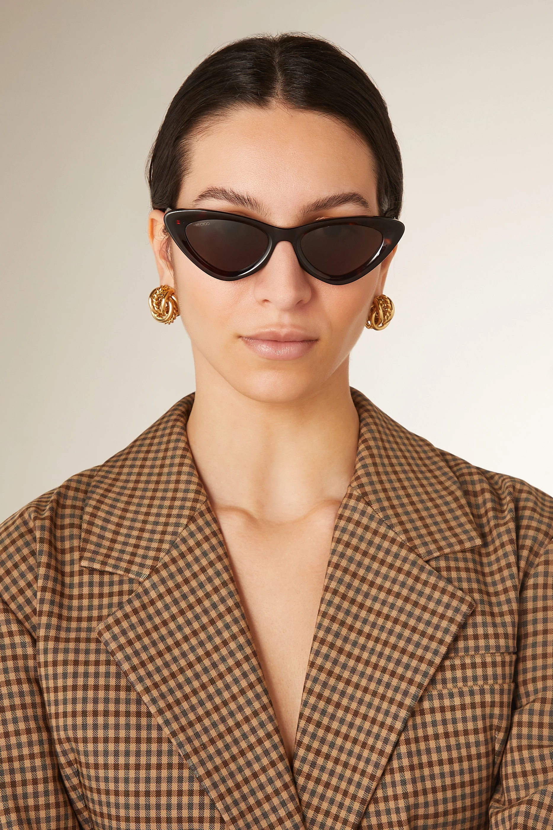 Jimmy Choo 52mm cat eye Sol | Black Cat Eye Sunglasses | JIMMY CHOO main image 2