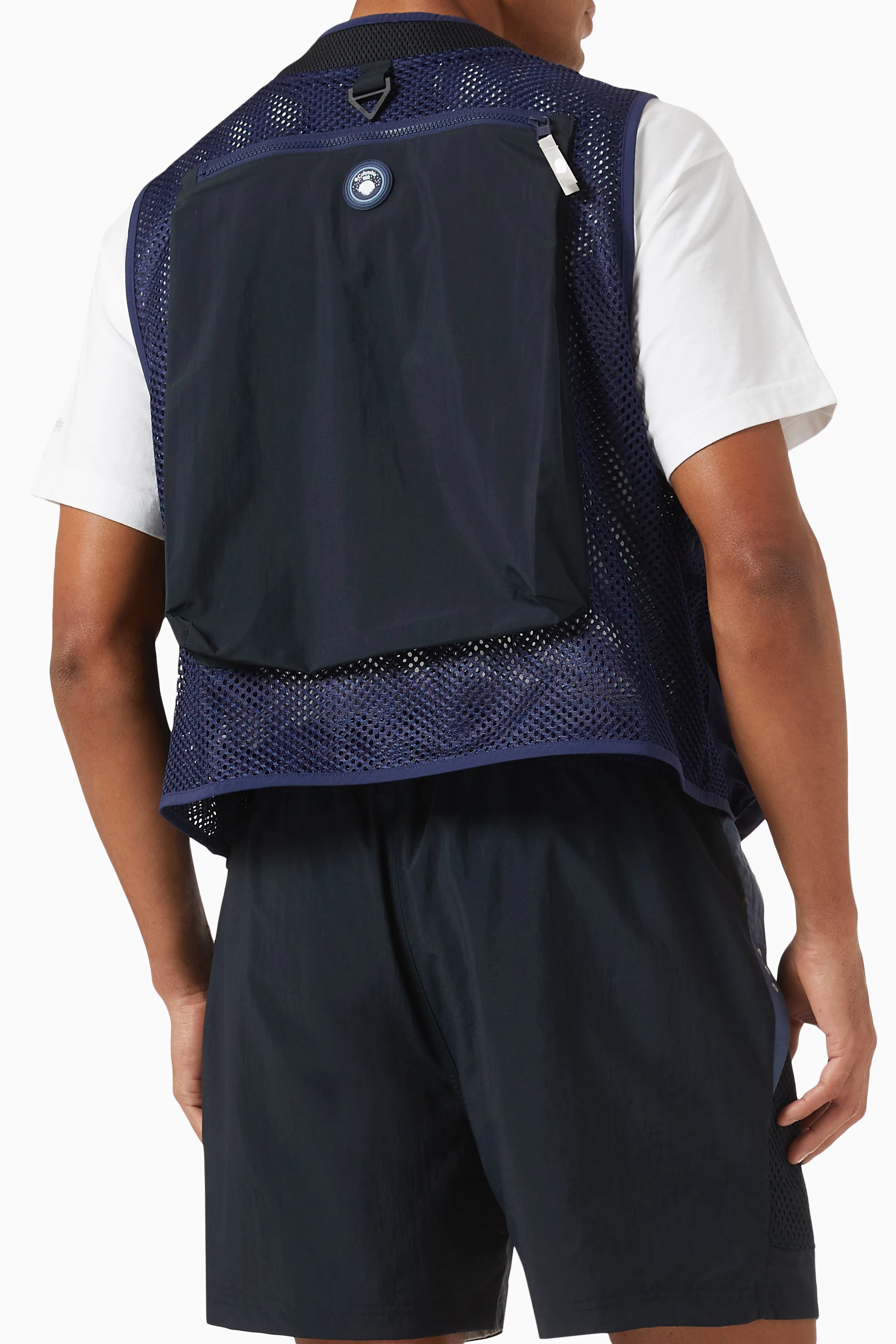 Buy Kith Blue x Columbia Cool Creek™ Vest in Mesh For Men