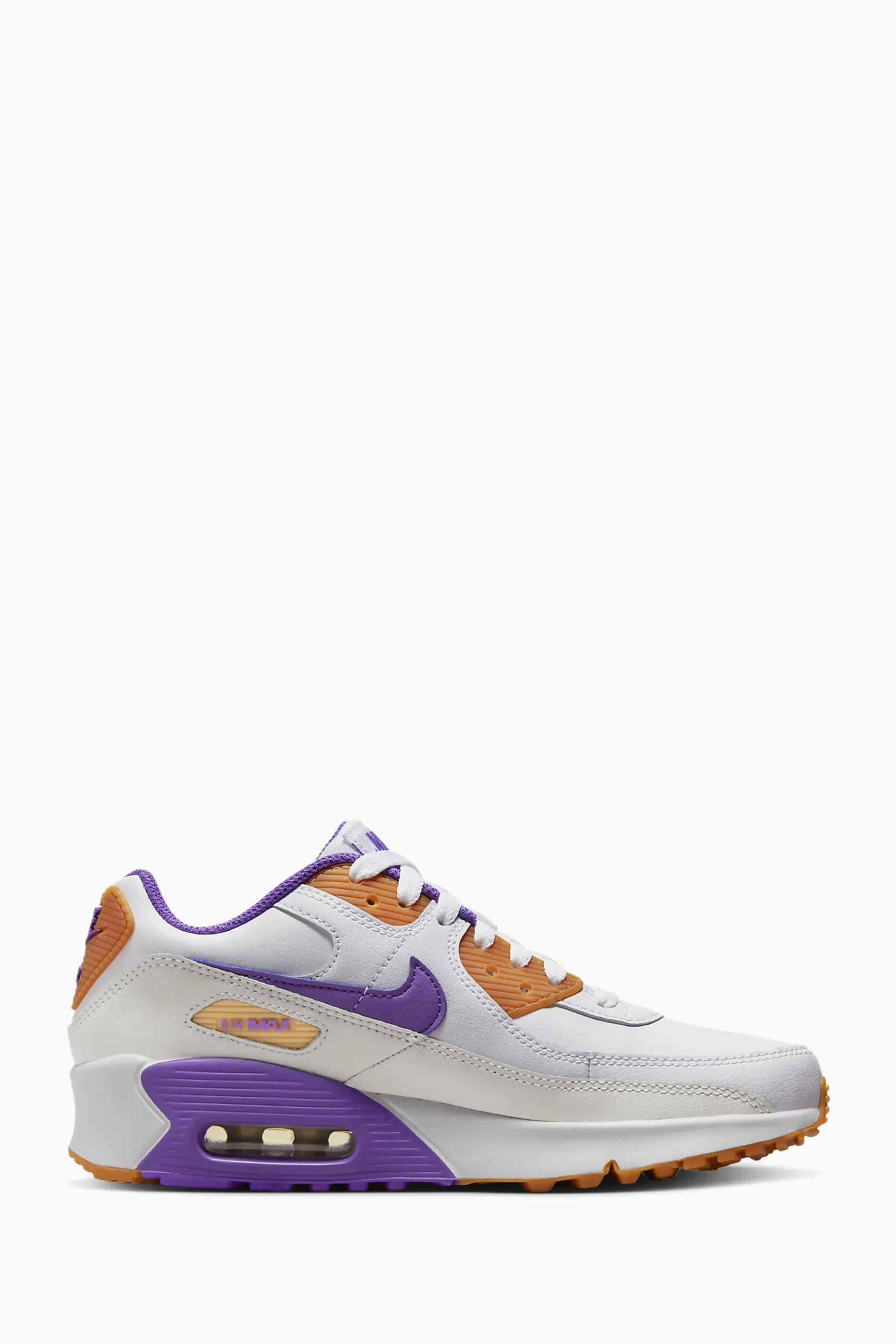 Buy Nike Multicolour Air Max 90 LTR Sneakers in Leather For Boys Online Ounass Oman