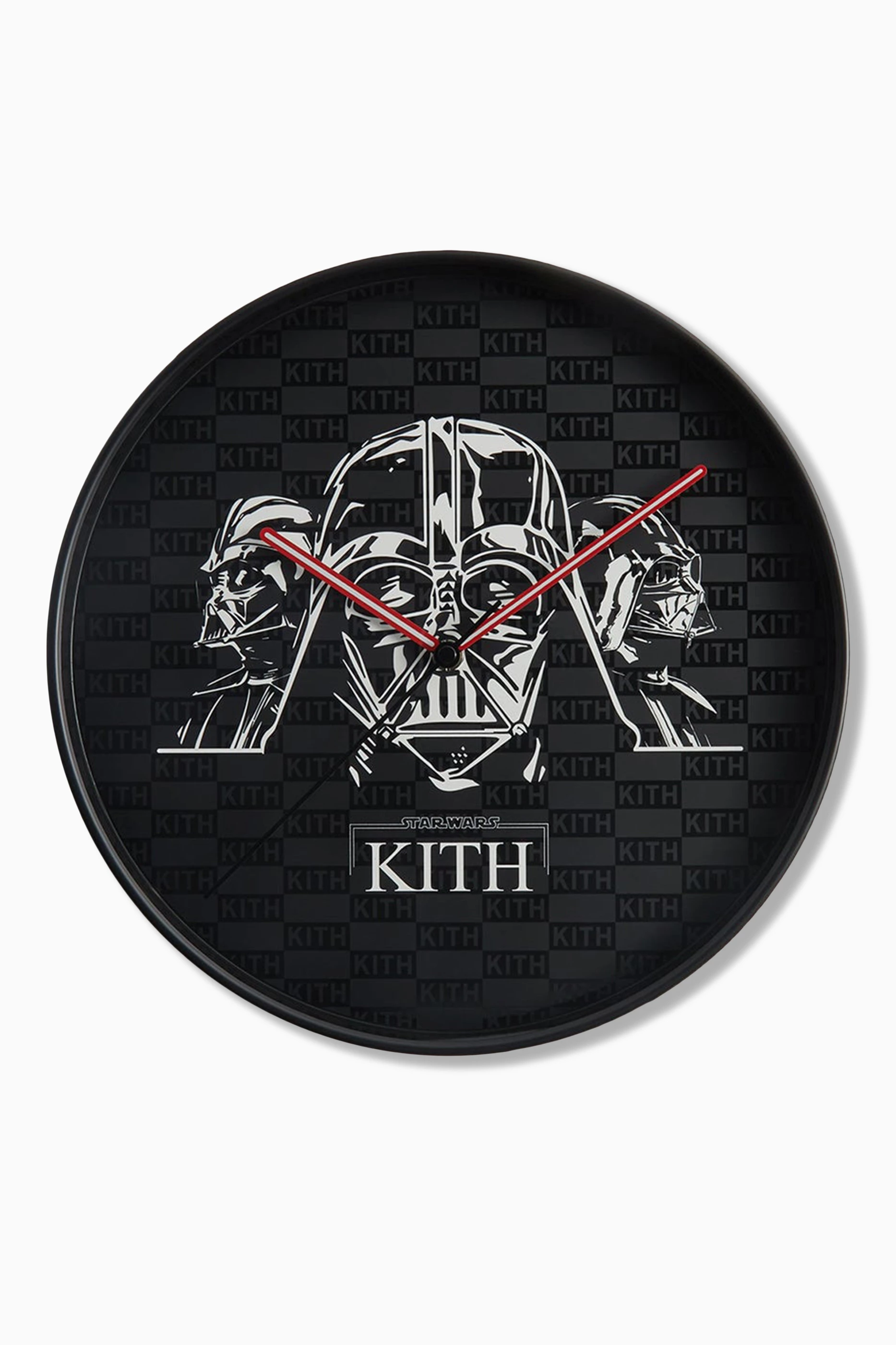 希少！キス Kith Darth Vader Wall Clock Buy Kith Black x Star Wars Darth Vader™ Wall Clock For Men Online