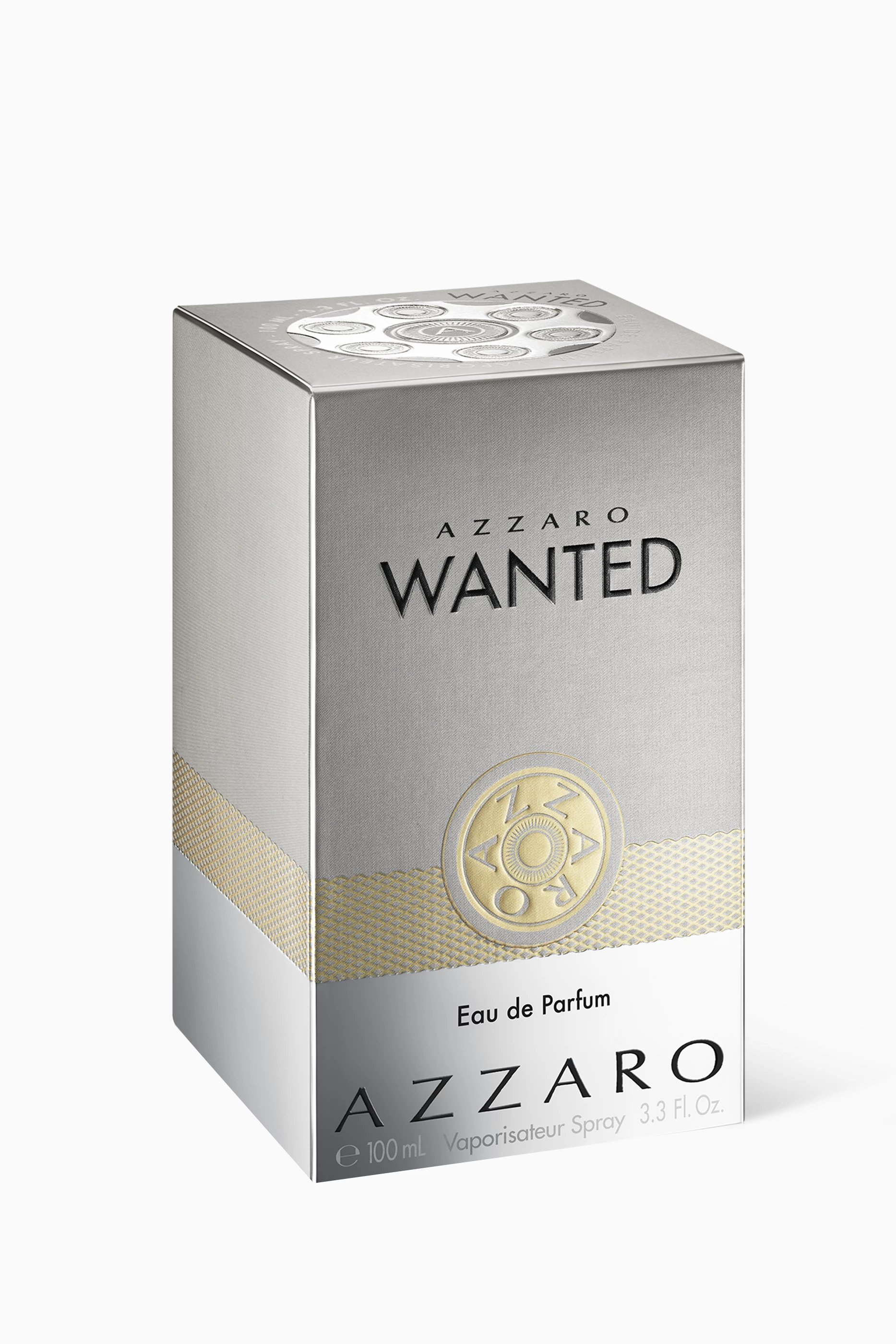 Buy AZZARO Colourless Wanted Eau de Parfum 100ml For Men Online Ounass Oman