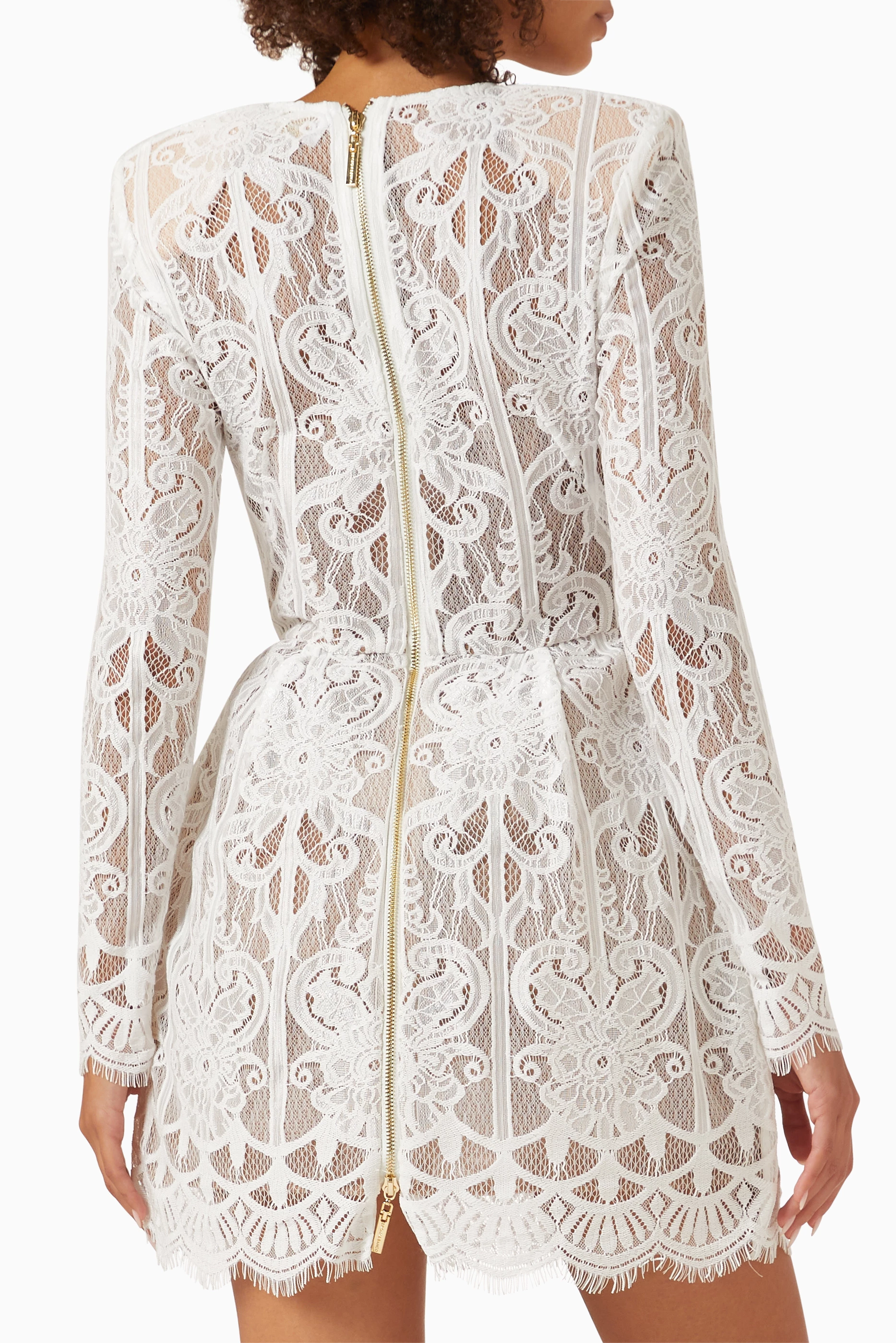 knee length dresses for ladies Casey Mini Dress-White – bequeendress main image 0