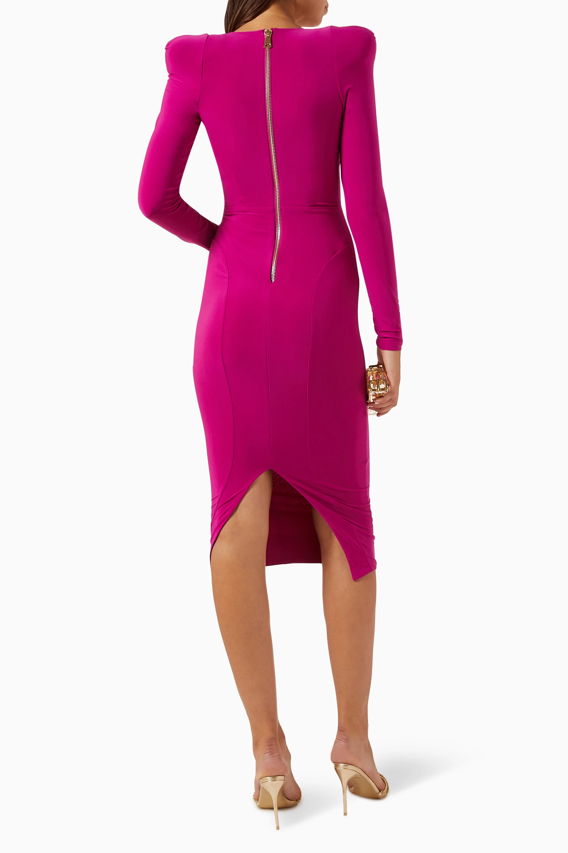 midi dress mermaid Final Sale Plus Size Bandage Mermaid Tulle Midi Dress in Red – Chic And  Curvy