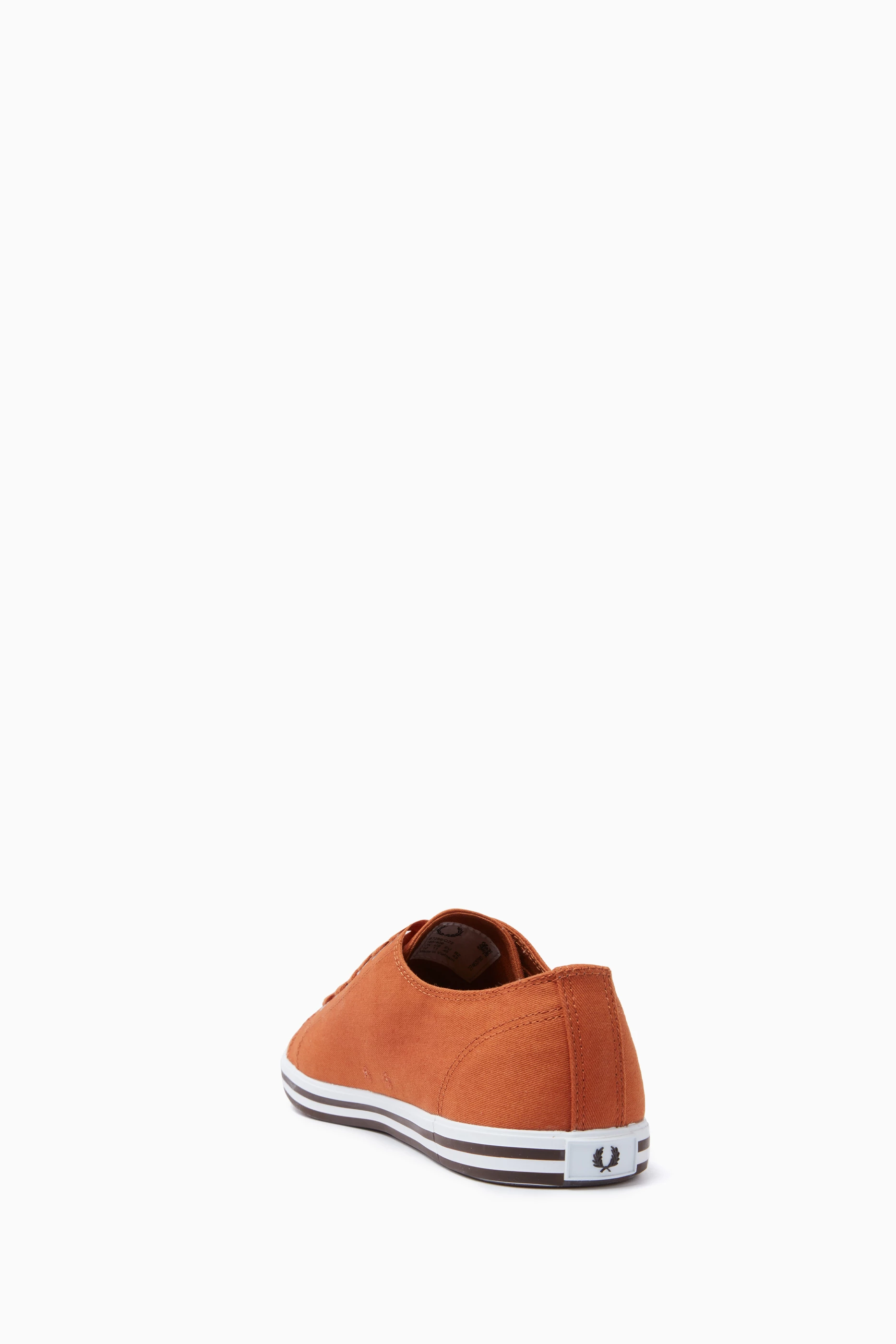 Buy Fred Perry Brown Kingston Low Top Sneakers in Twill For Men Online Ounass Oman