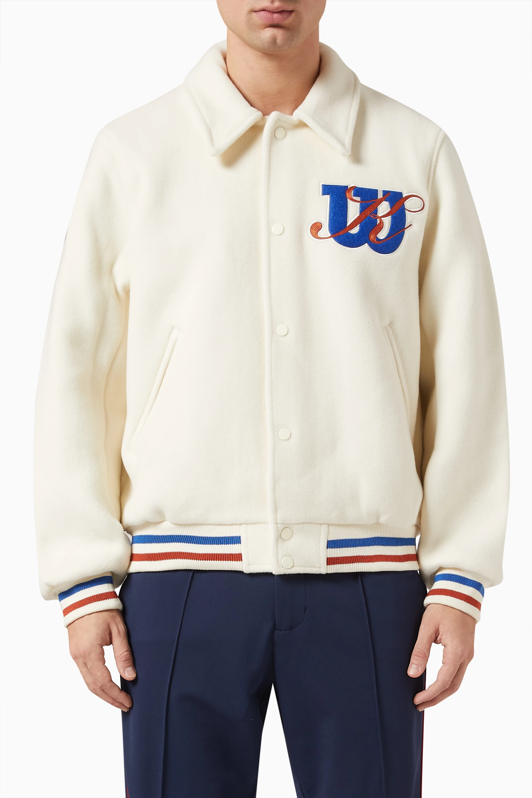 kith Varcity wool coaches jacket（wts/t: Kith x Columbia 1