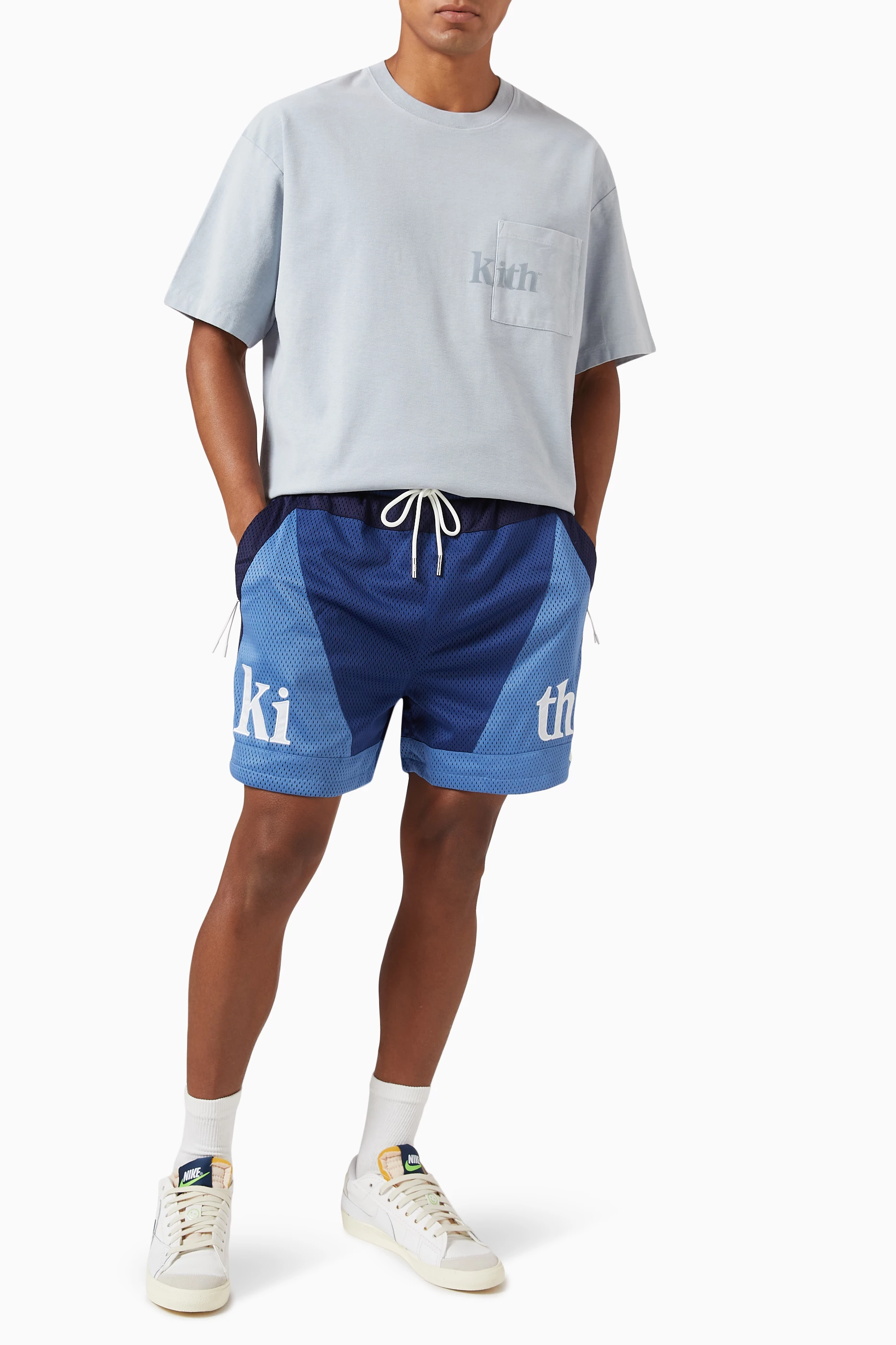 KITH TURBO MESH SHORT サイズM KHM060992-327-Front.jpg?v=