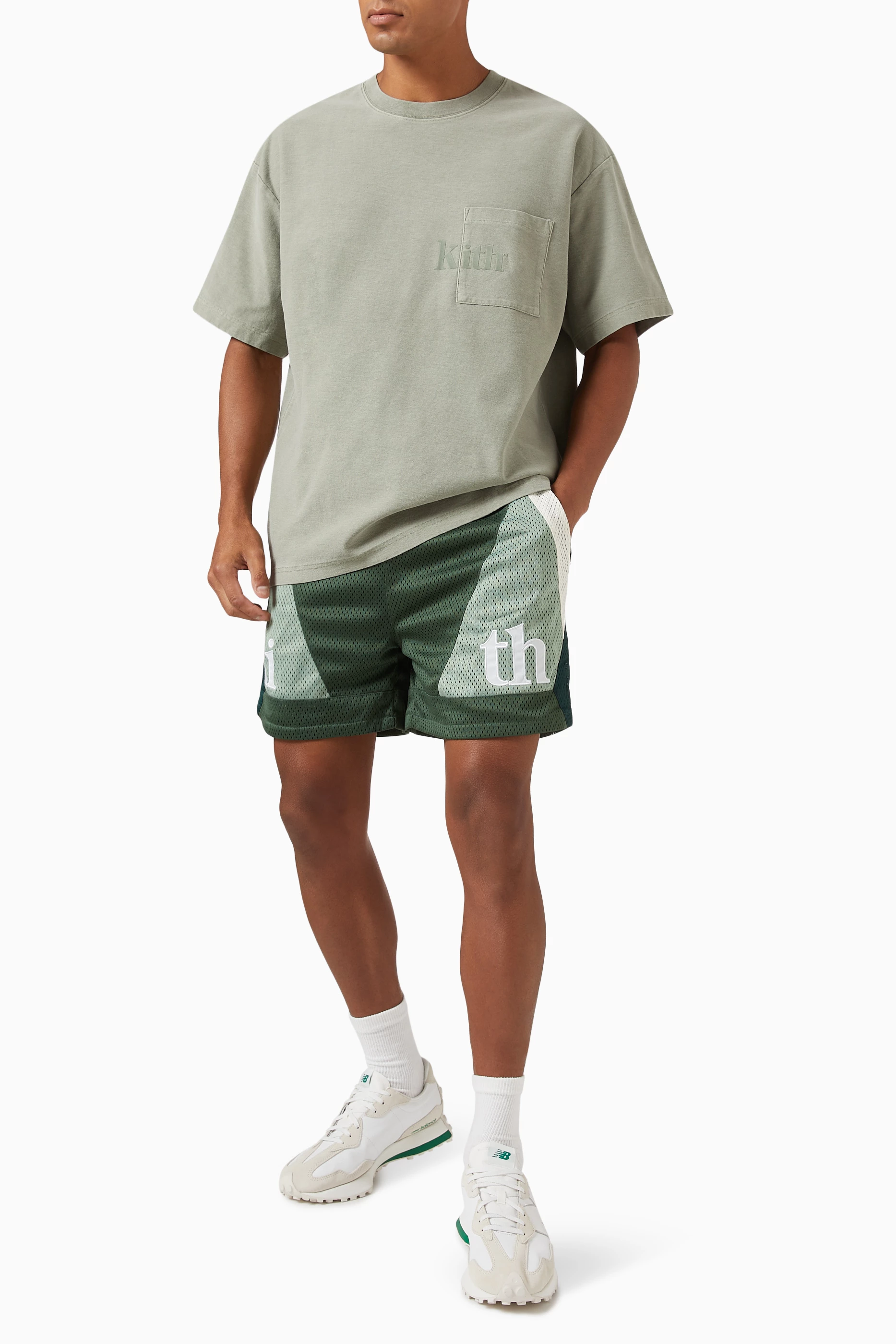 Buy Kith Multicolour Turbo Shorts in Mesh For Men Online | Ounass Oman