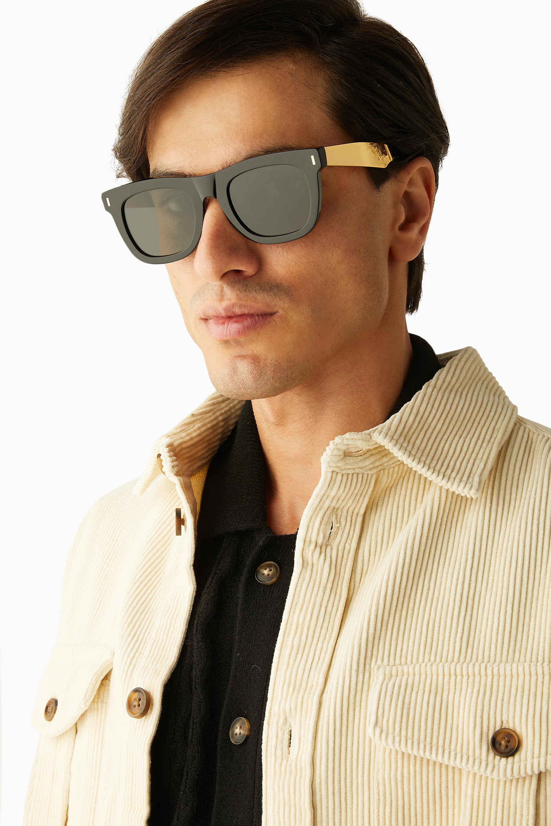 Retro Superfuture Ciccio Francis Black Sunglasses RetroSuperFuture Ciccio Francis Black ZGL - Unisex  main image 3