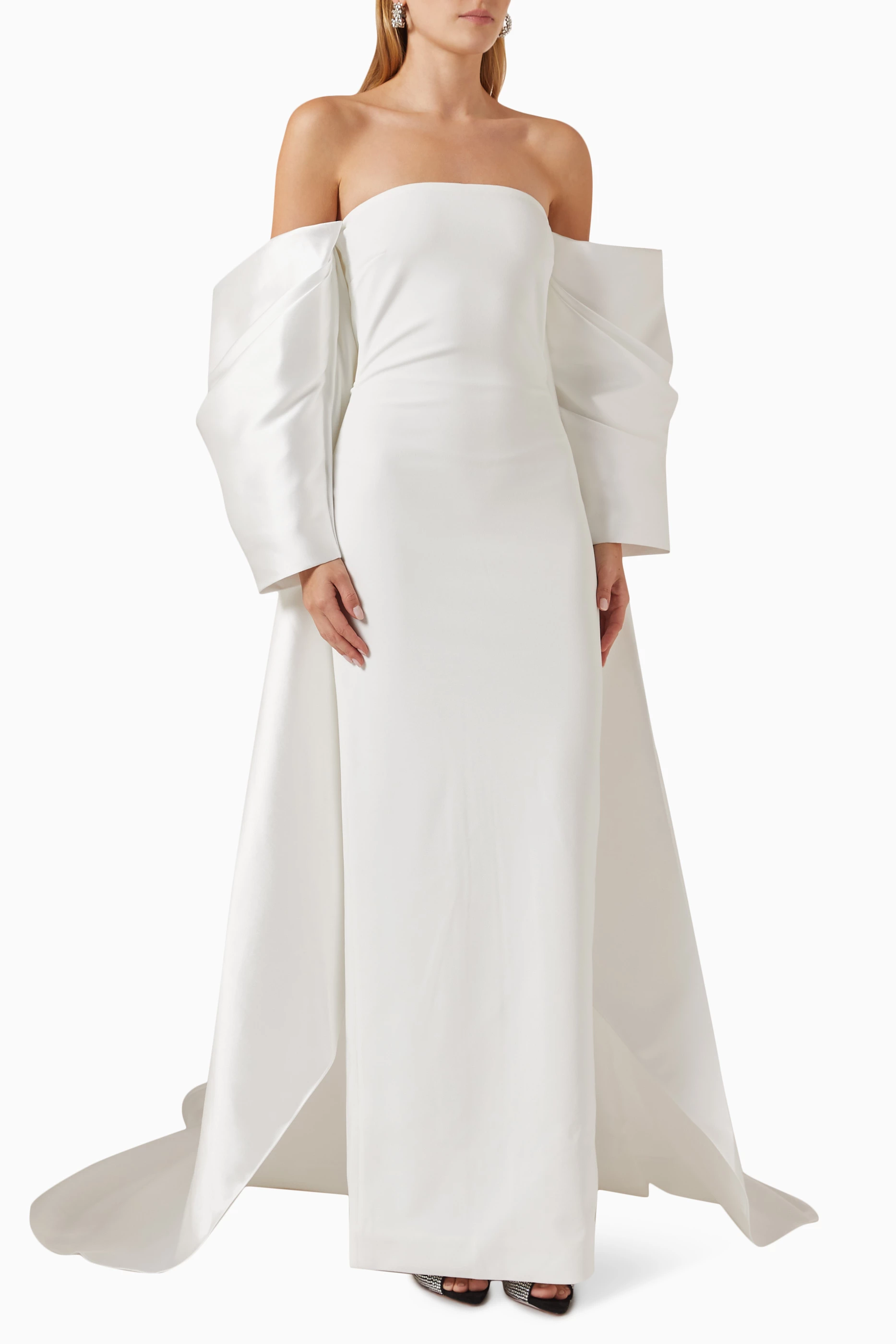 Buy Solace London Neutral Kyla Maxi Dress For Women Online | Ounass Oman