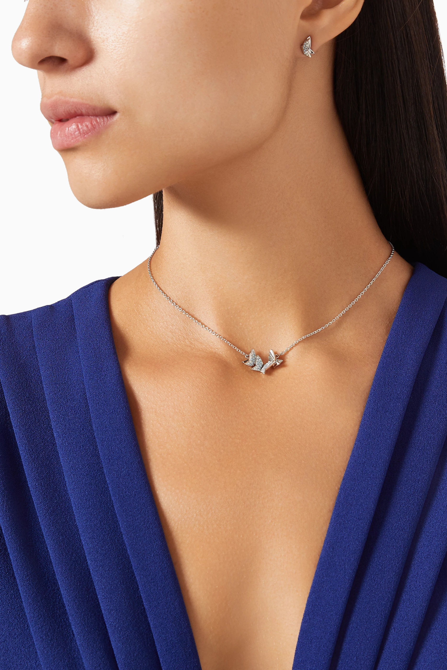Swarovski butterfly necklace price top