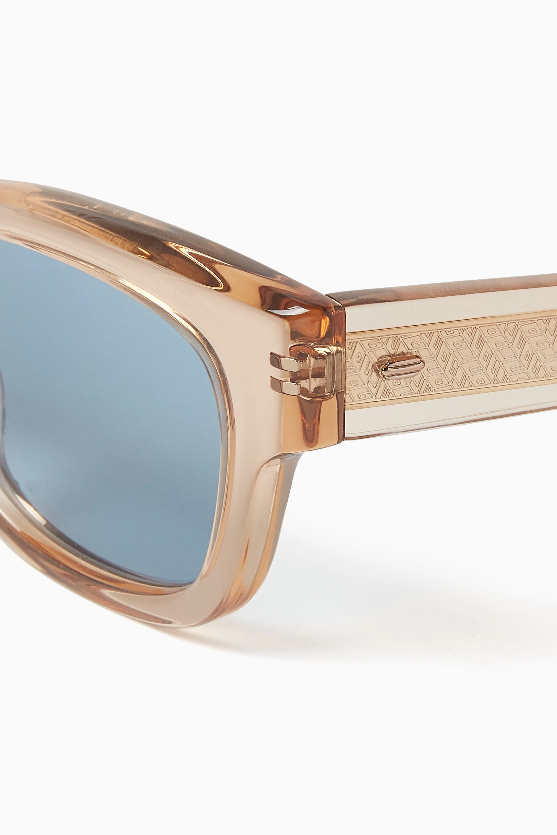 Garrett Leight Brown Sunglasses Woz NEW GARRETT LEIGHT WOZ BRE BROWN CLEAR GOLD AUTHENTIC FRAMES  main image 2