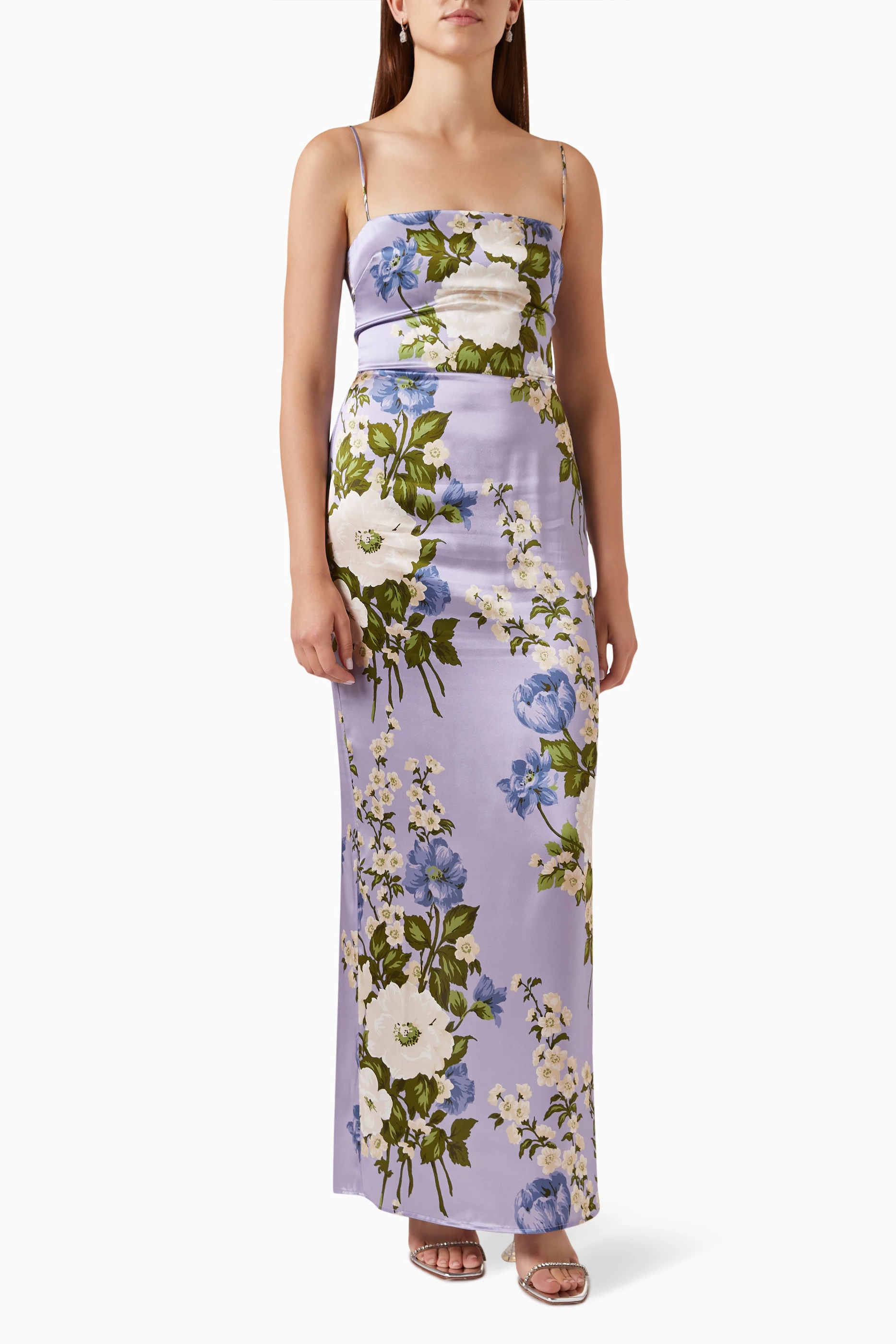 reformation purple silk dress Buy Reformation Purple Frankie Maxi Dress in Silk-charmeuse For Women  Online