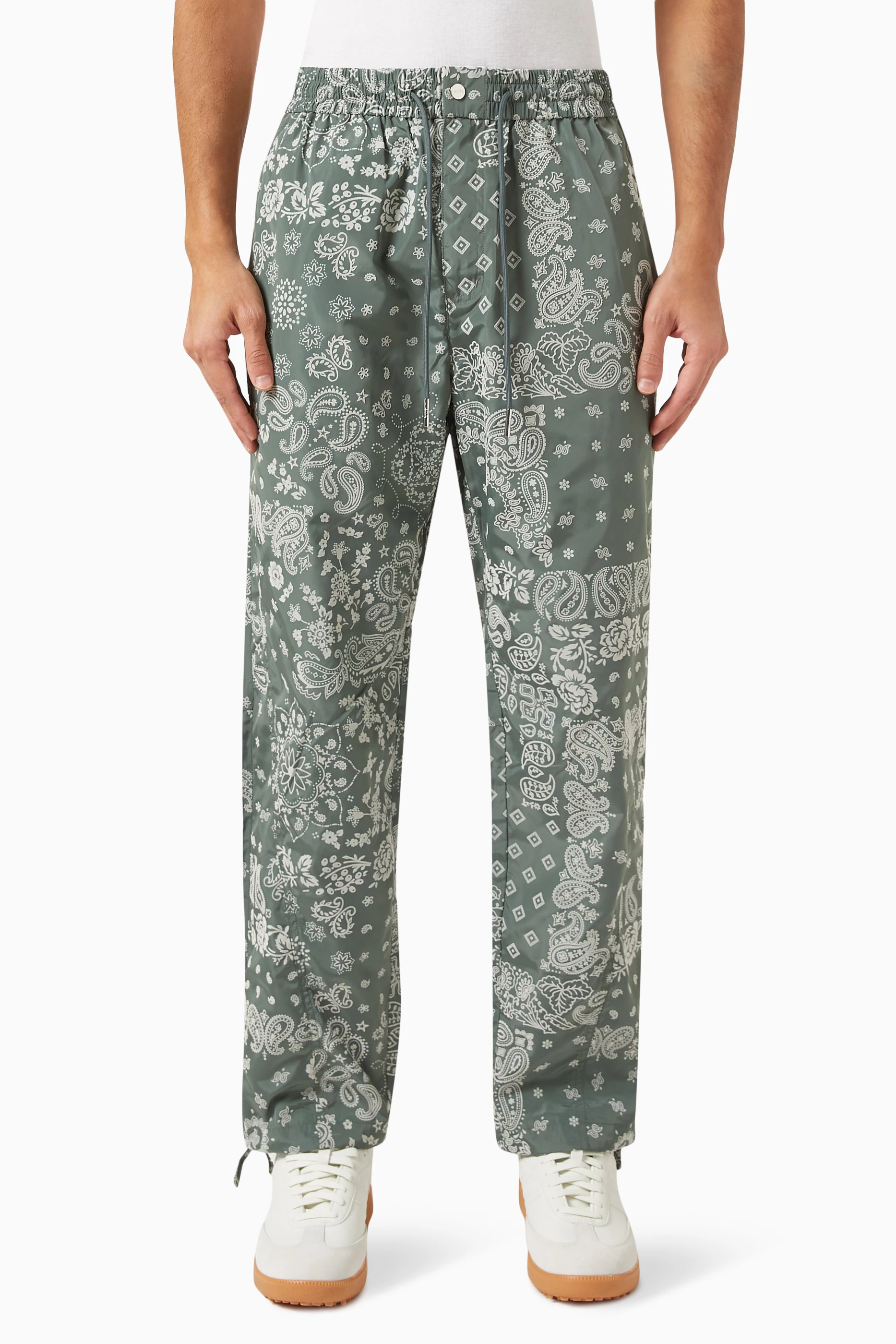 Buy Kith Multicolour Flocked Deconstructed Bandana Mercer 8 Pants 