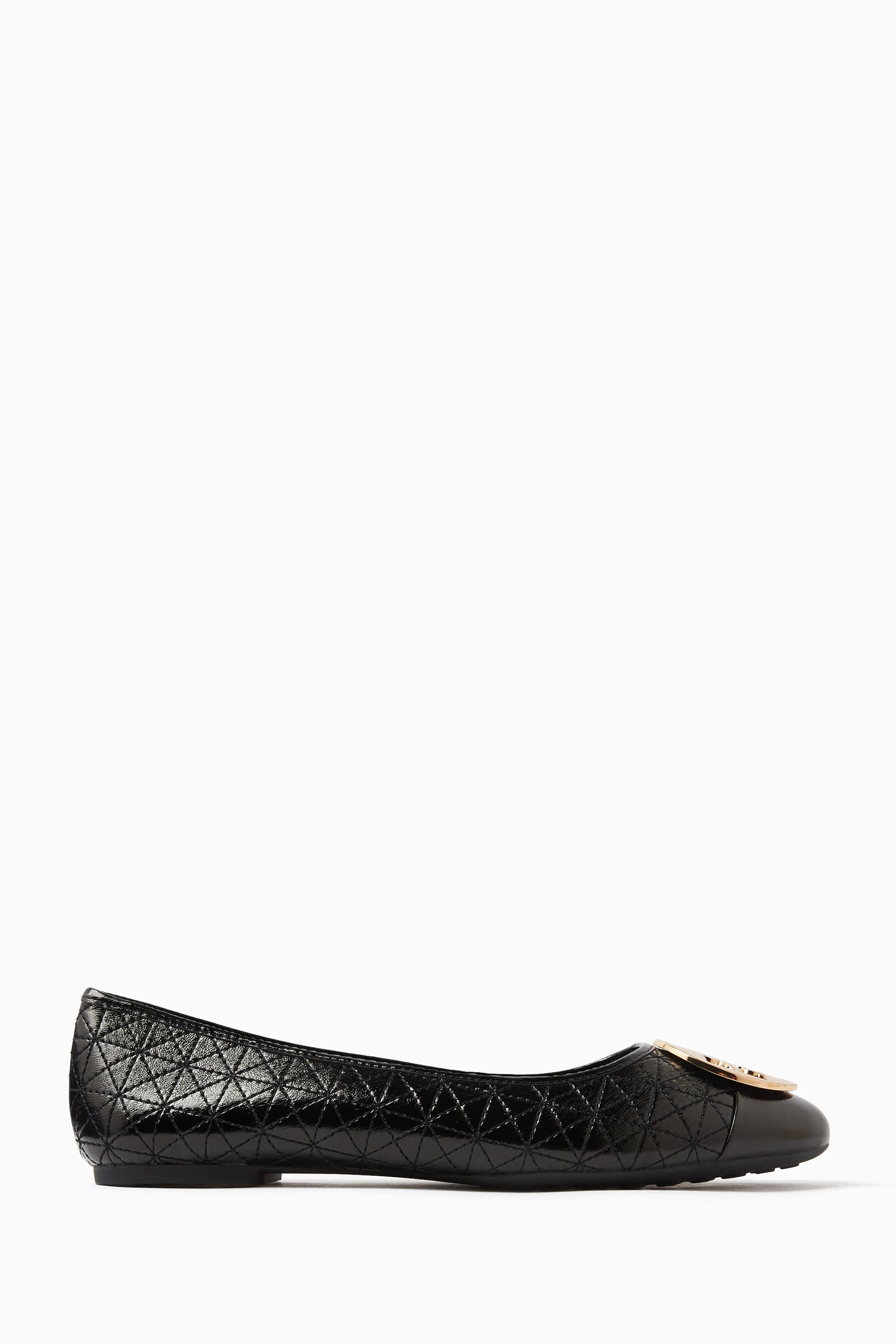 Tory burch quilted moslty minnie flat