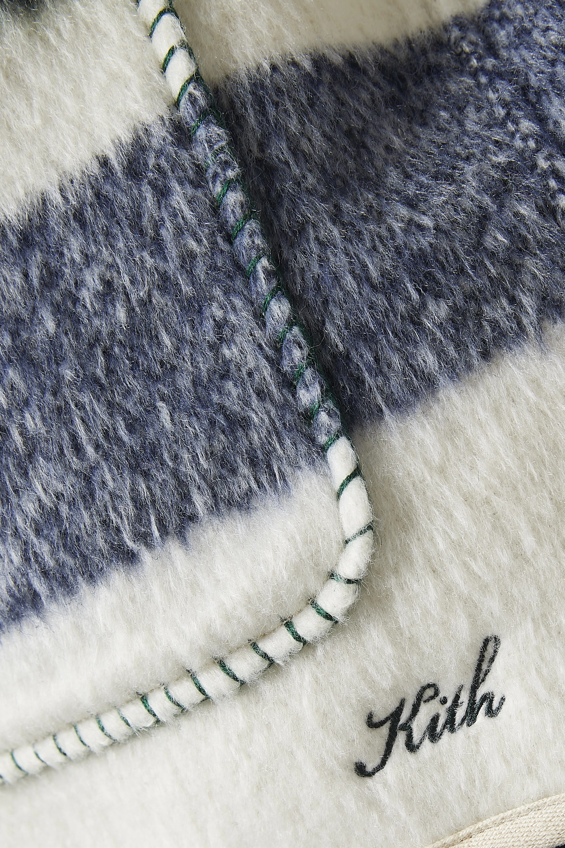 Kith Cason Blanket Coat サイズM Buy Kith Neutral Cason Blanket Coat in Sherpa For Men Online