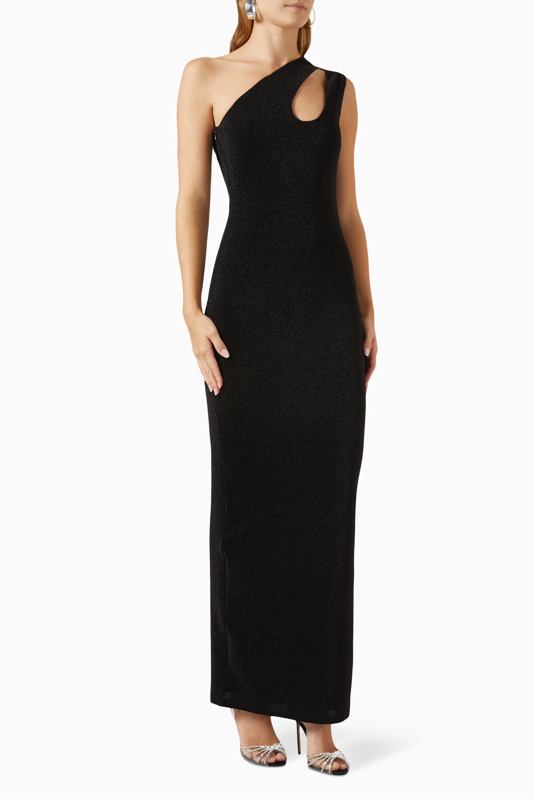 elle zeitoune one shoulder dress Shay One Shoulder Gown