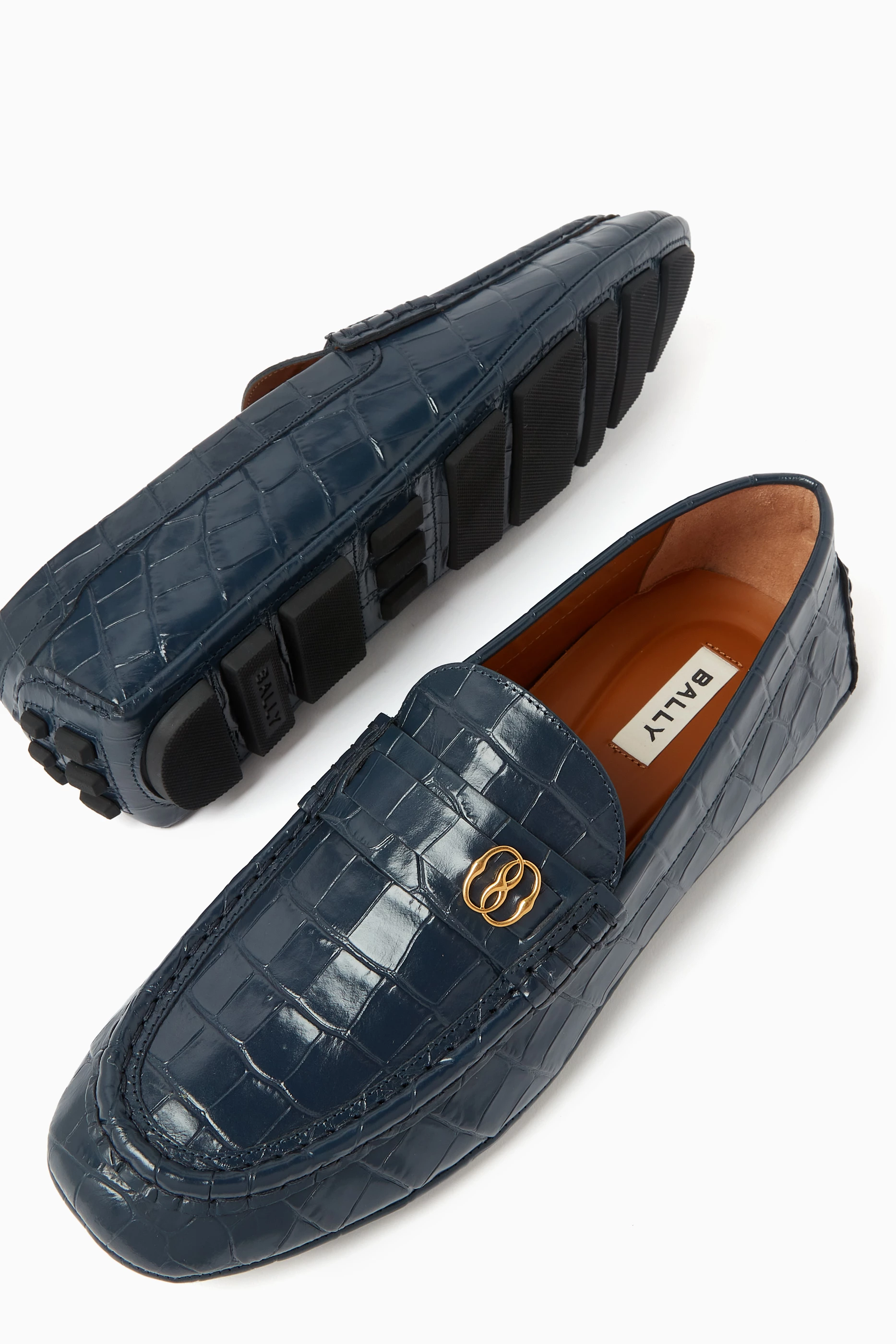 Brand NEW Bally Keeper Croc Loafers Bally Men main image 2