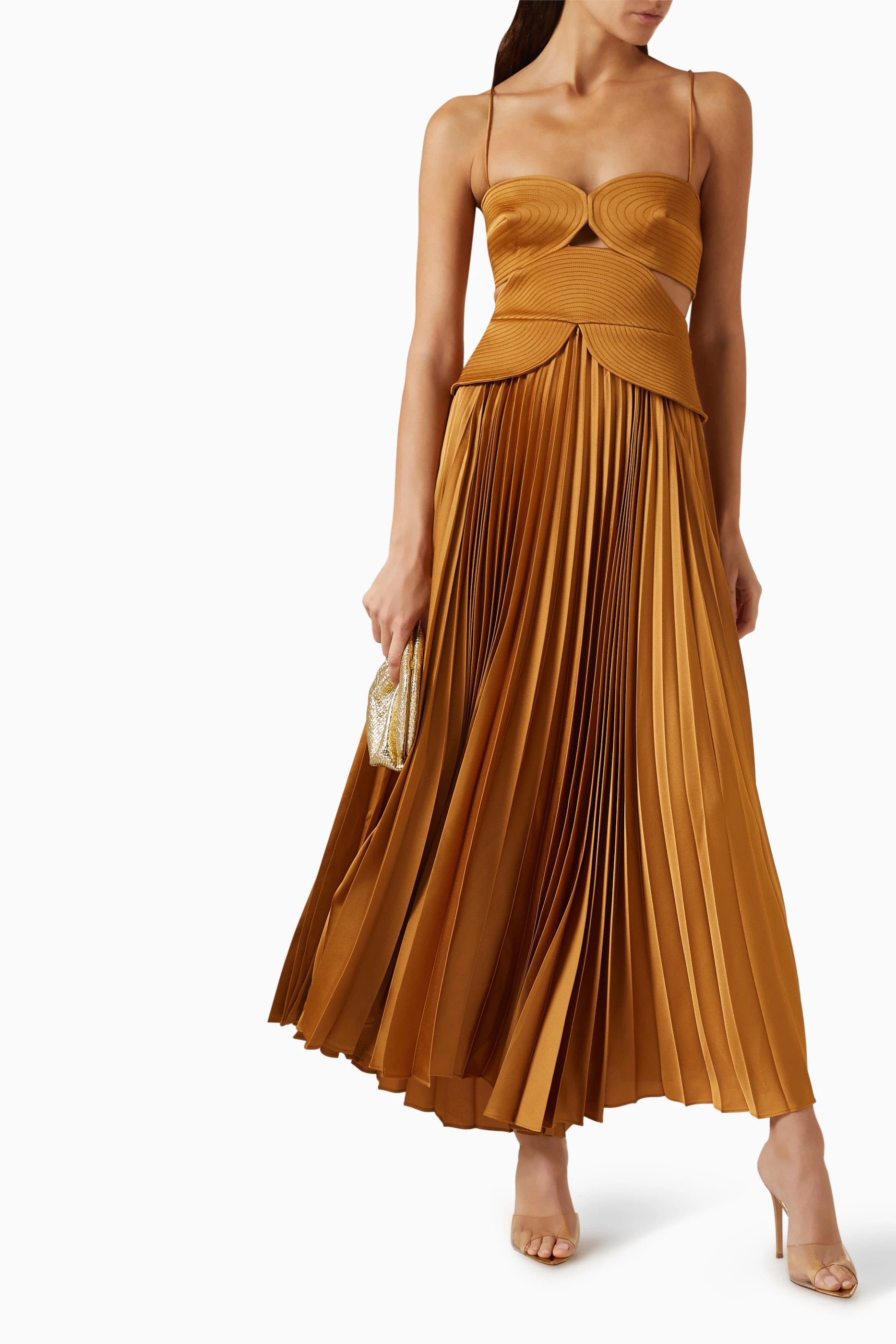 knee length dresses for ladies AVONLEA MIDI DRESS main image 1