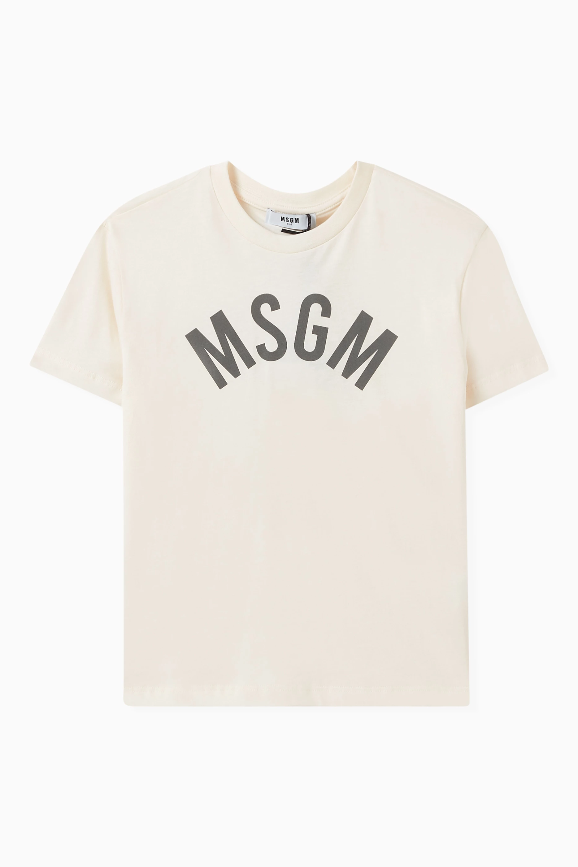 Msgm t shirt logo cheap