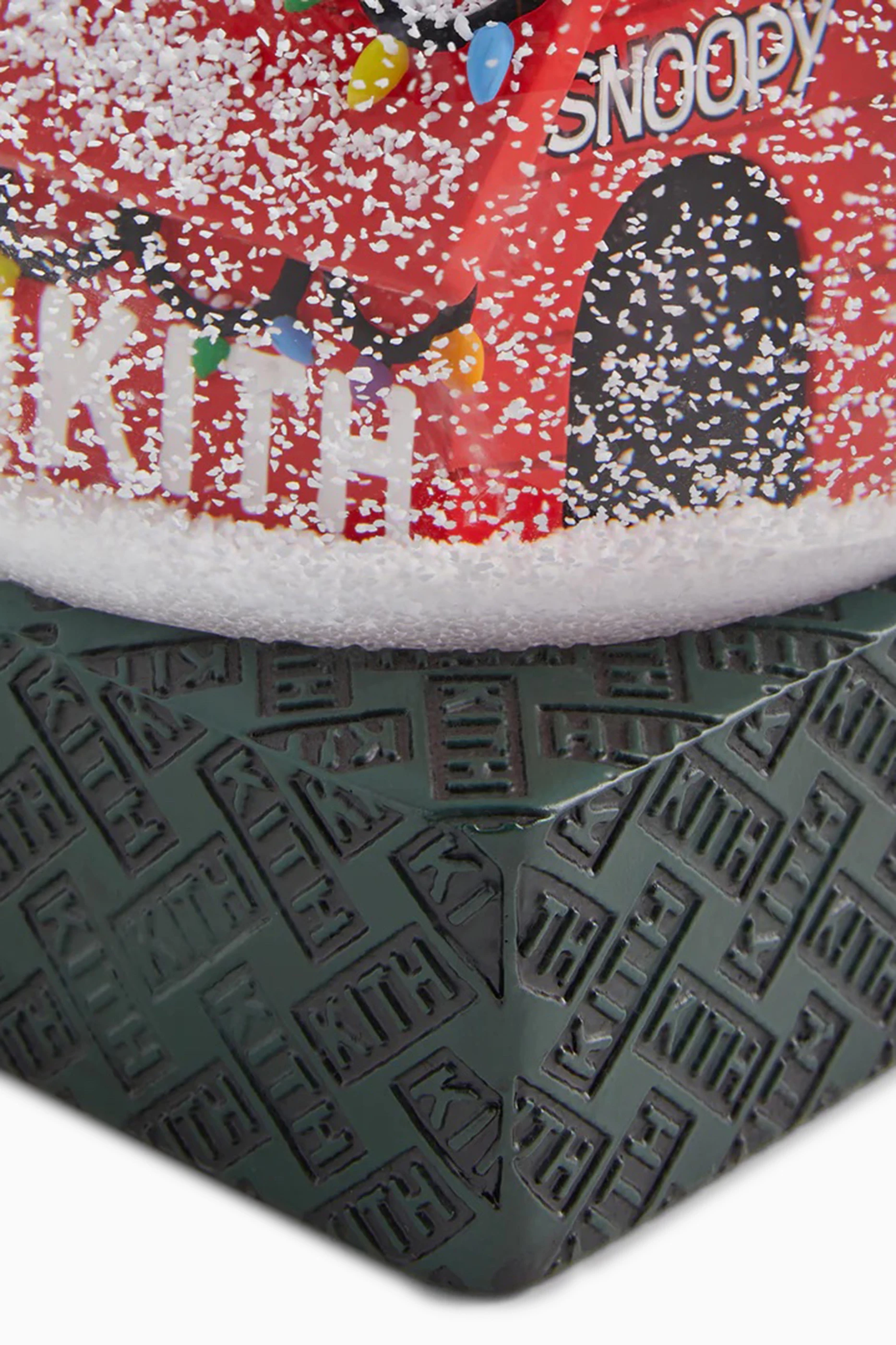 Buy Kith Red Kith x Peanuts Snoopy House Snow Globe in Glass For