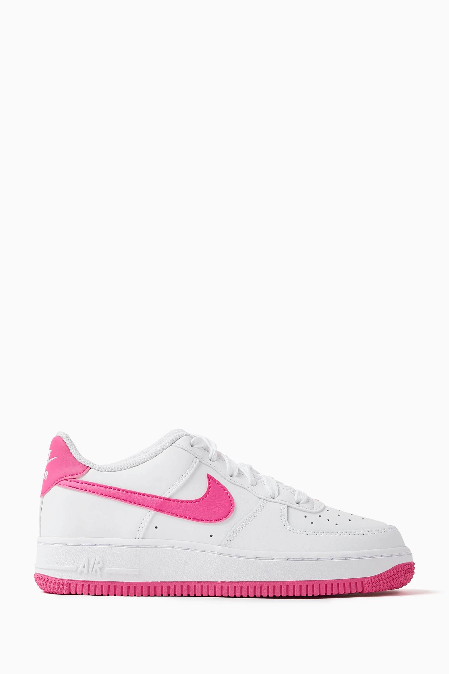 Nike kids air force 1 white sales
