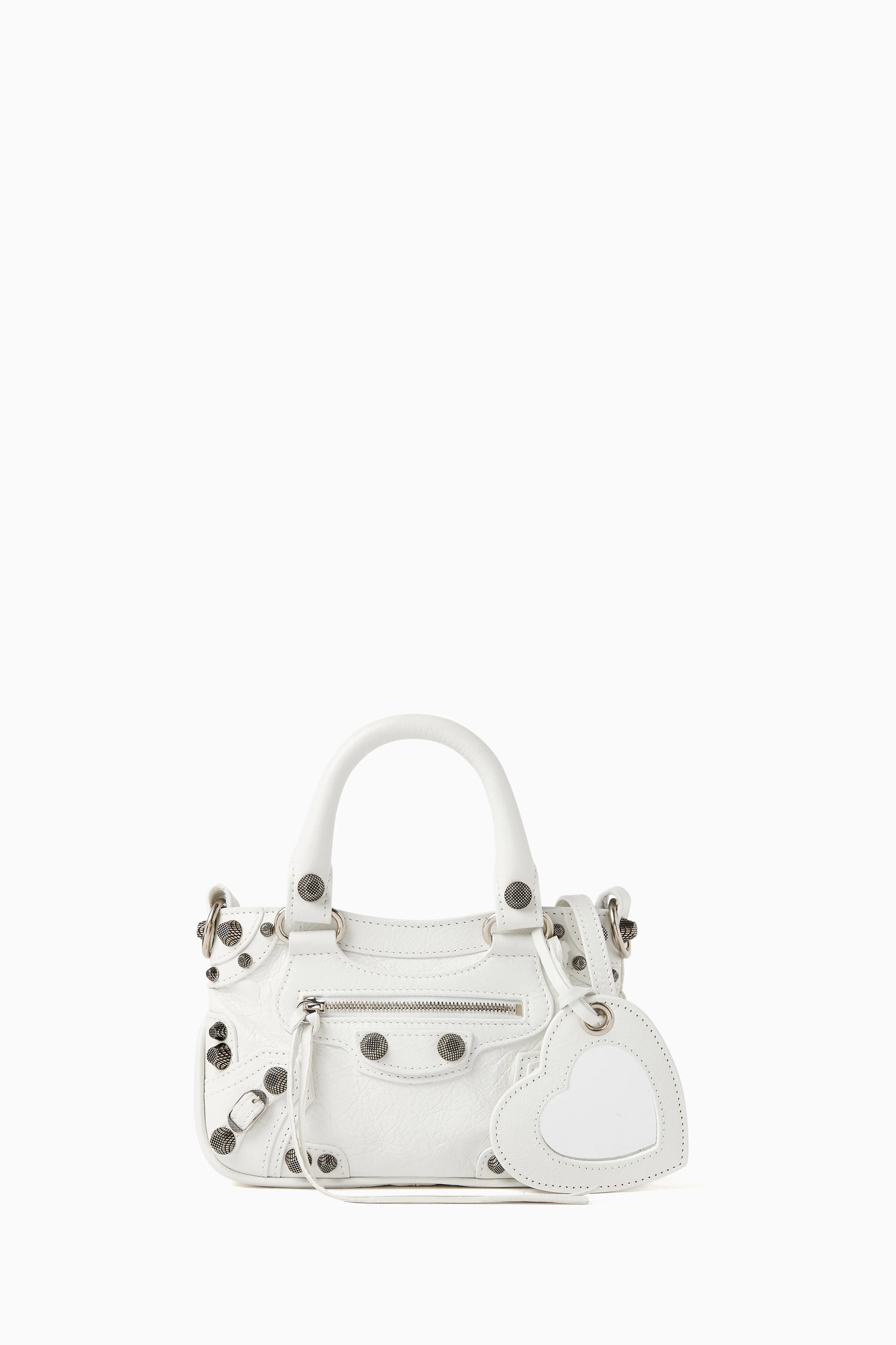 Balenciaga white mini city clearance