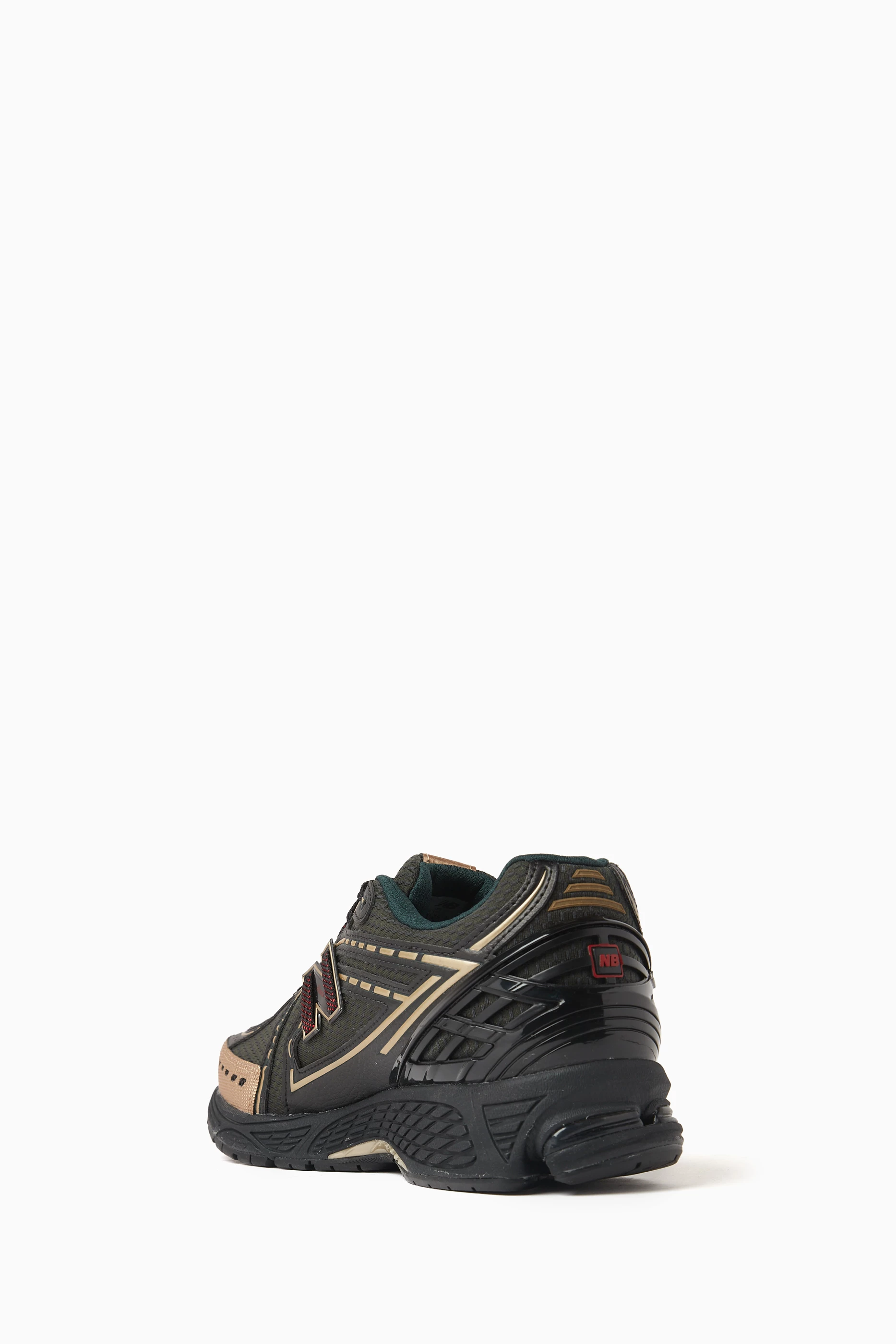Buy Kith Black x New Balance 1906r Sneakers in Synthetic Mesh For 
