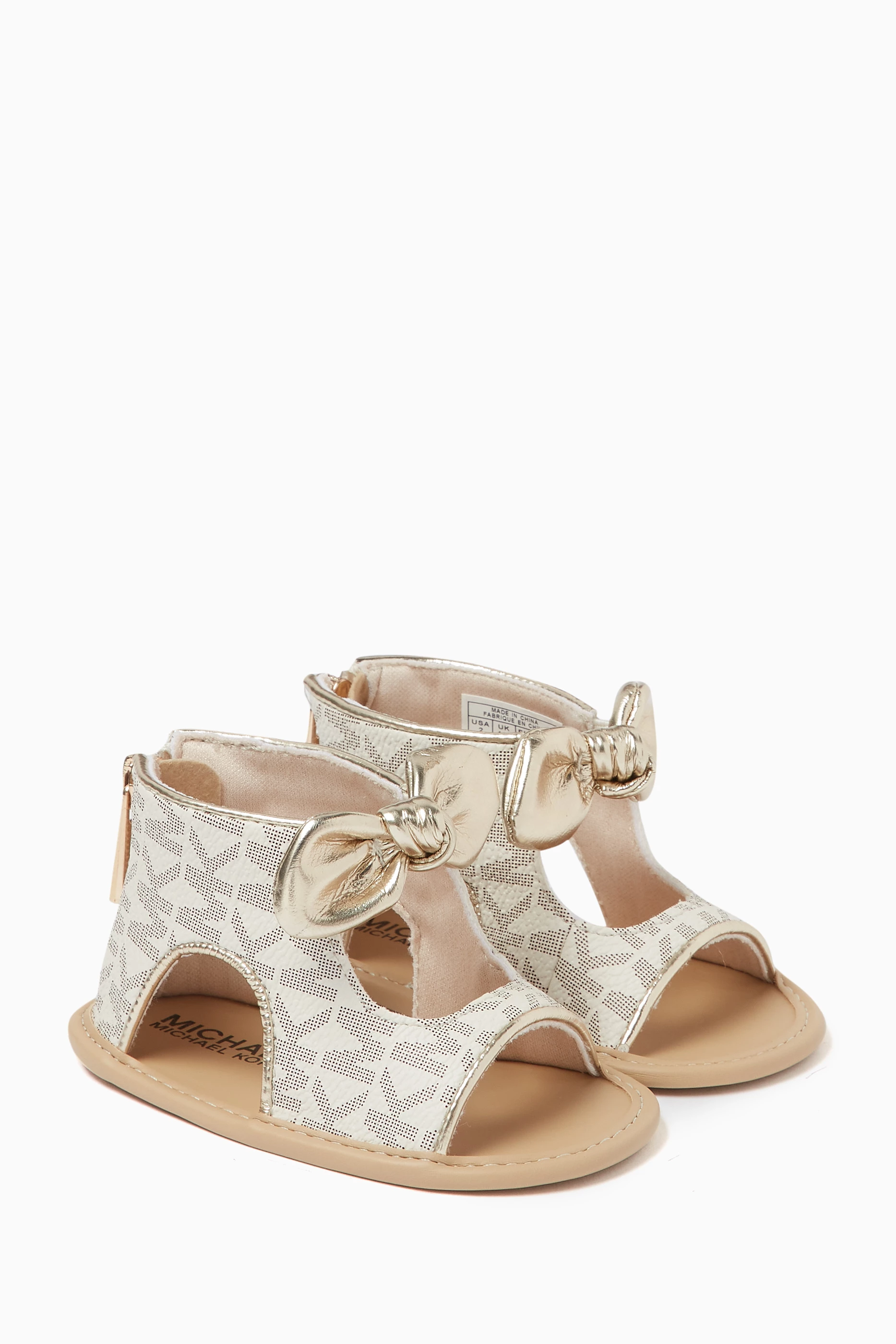 Little girl mk sandals 2025