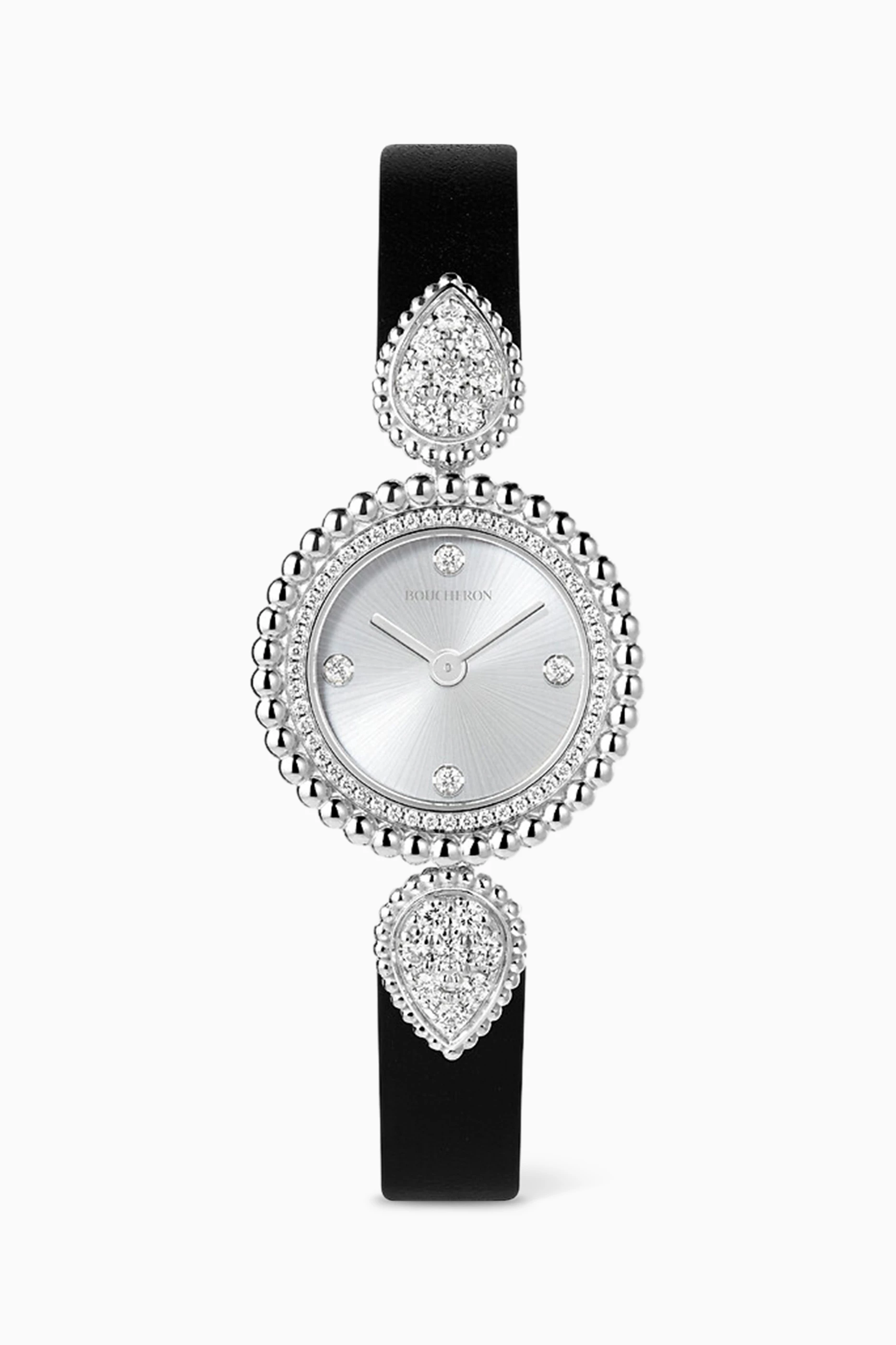 Buy Boucheron Metallic Serpent Bohème Diamond Watch in Steel, 23mm