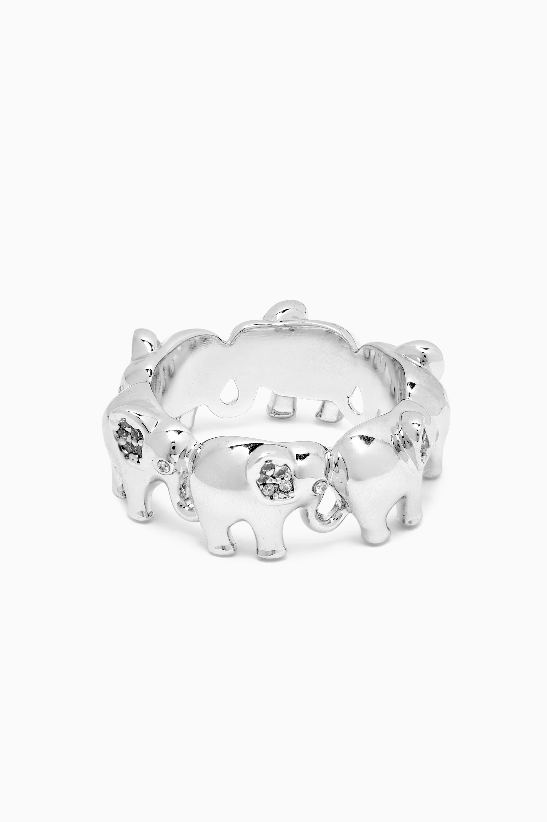 Buy Kate Spade New York Grey Precious Elephant Crystal Ring in