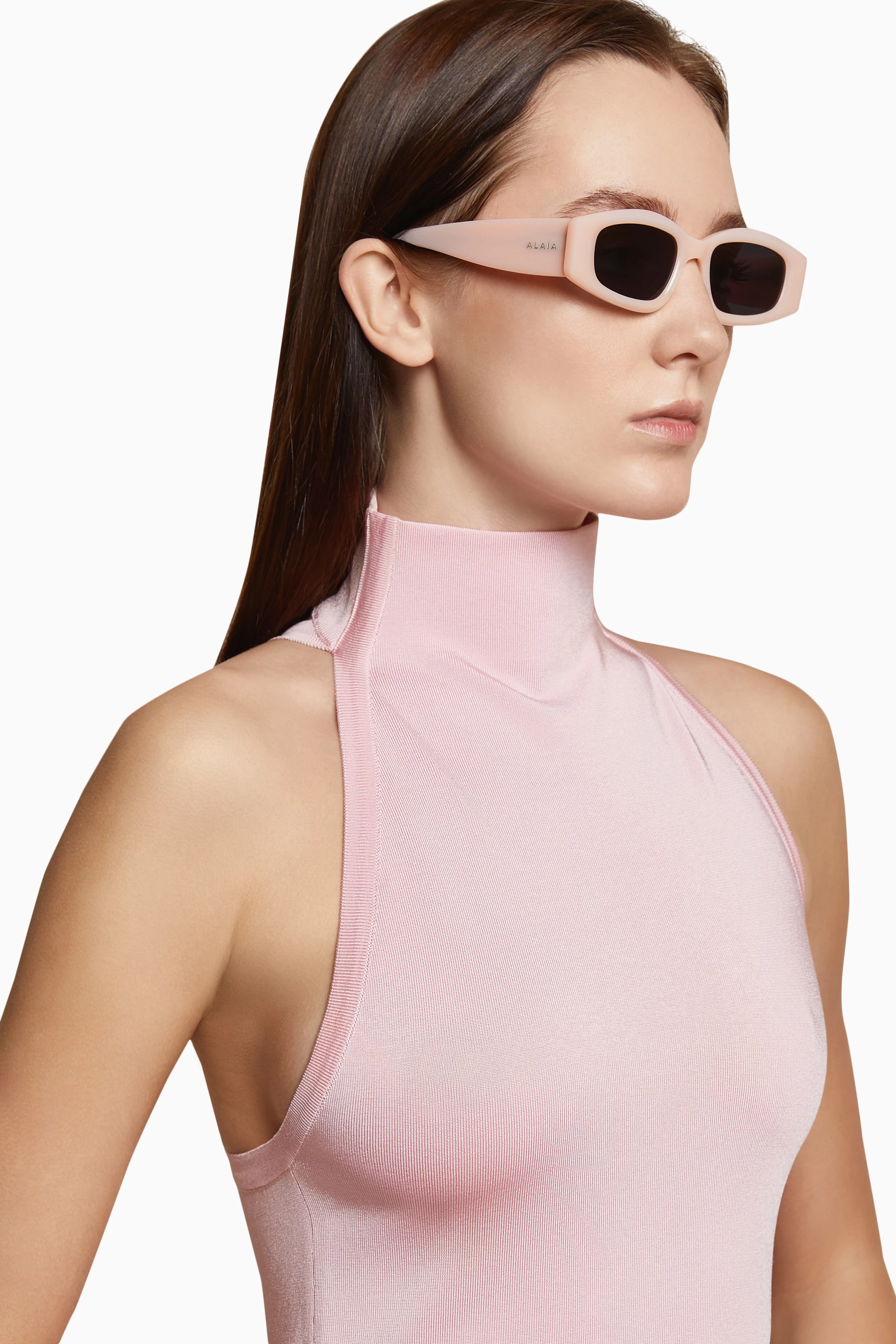 Alaïa 53mm Pink Square Oversized Sunglasses New In Box Pink Alaïa Sunglasses for Women | Lyst UK main image 2