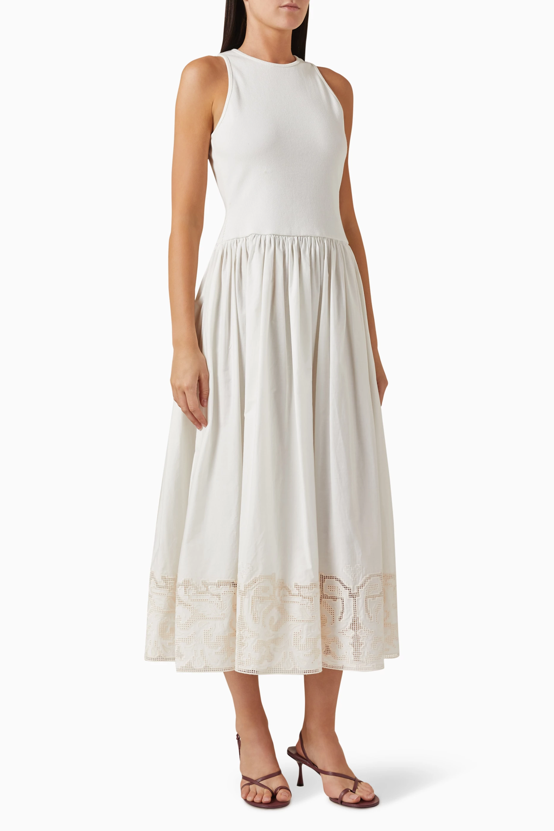 knee length dresses for ladies SPLASH MIDI DRESS main image 0