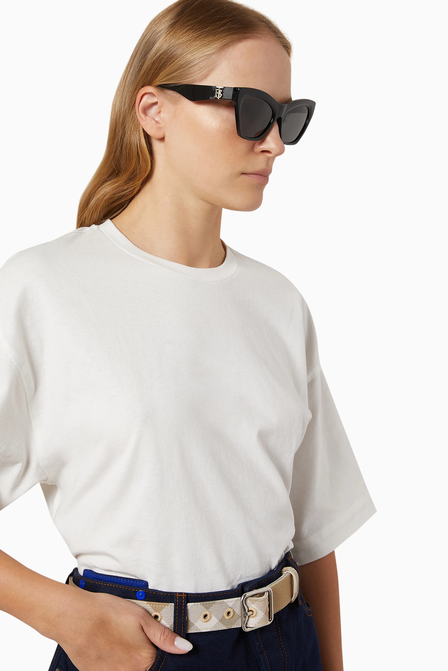 Burberry acetate sunglasses clearance