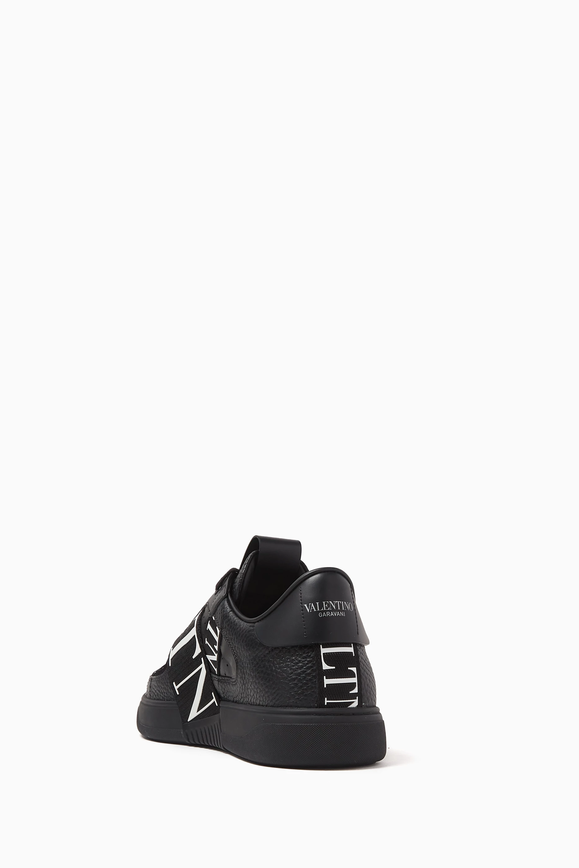 Buy Valentino Garavani Black Valentino Garavani VLTN 7 Sneakers in