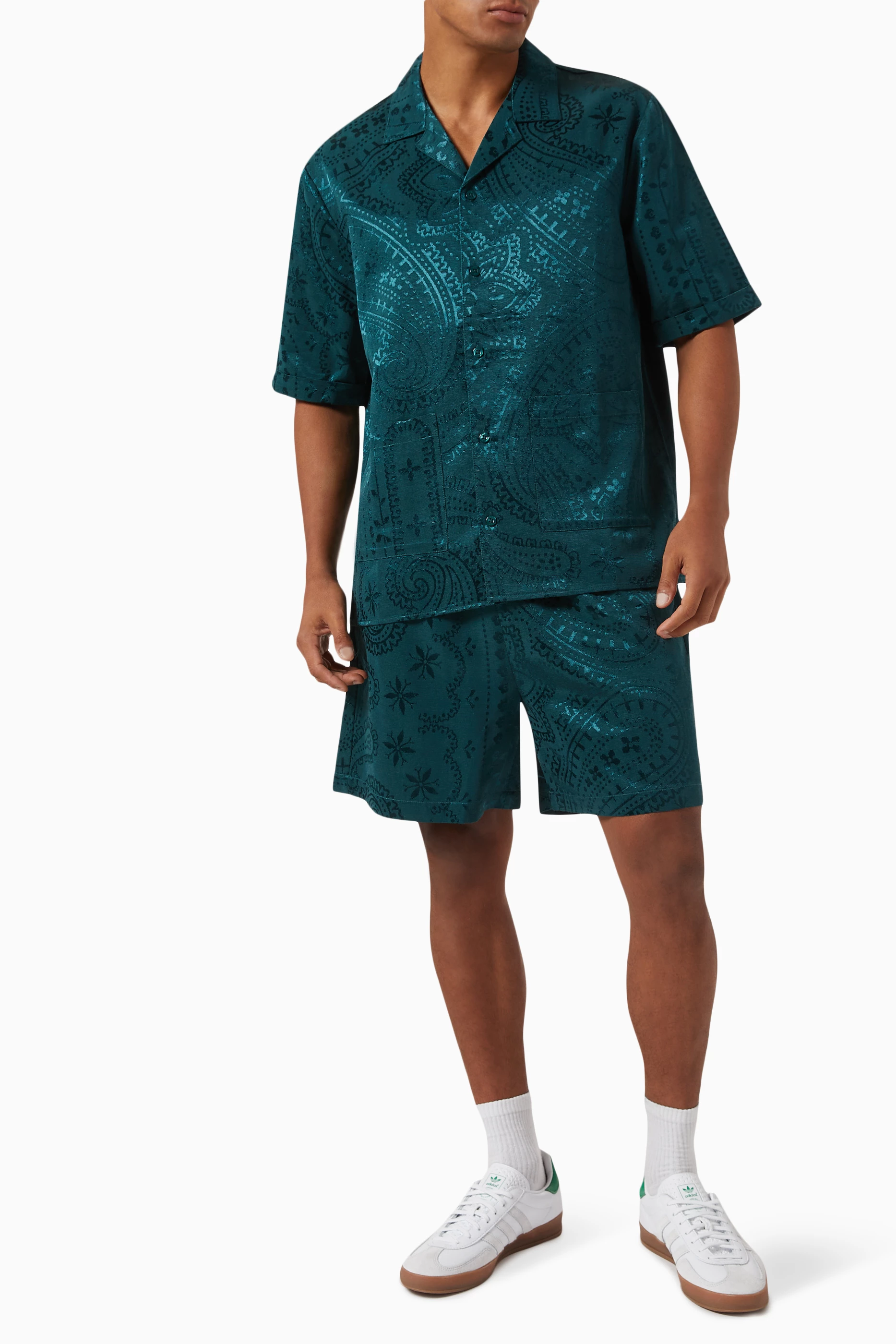 Buy Kith Multicolour Reade Shirt in Jacquard Faille For Men Online 