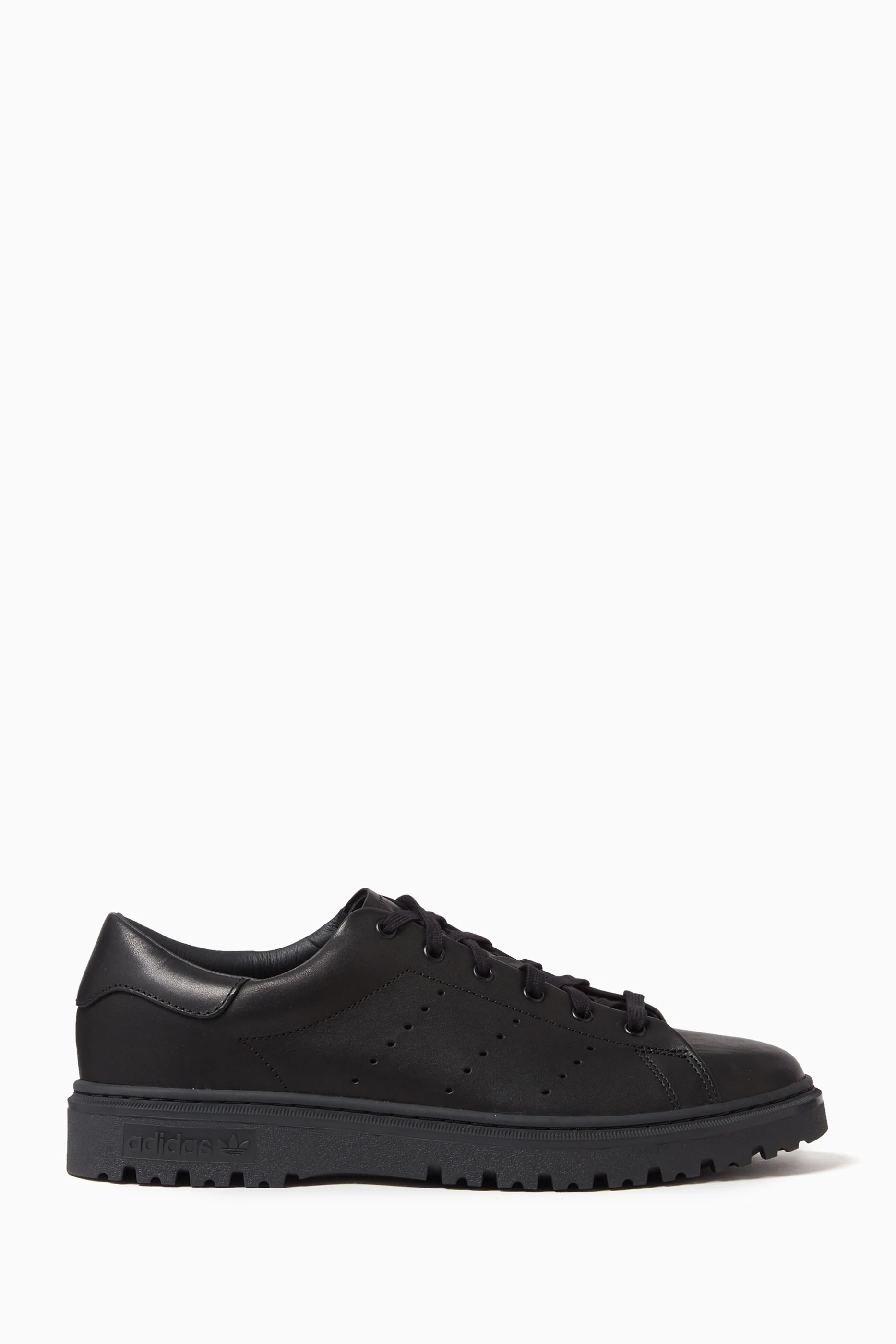 Originals Stan Sam Smith Black Shoes Buy Adidas Black Stan Smith Freizeit  Sneakers In Leather For Men