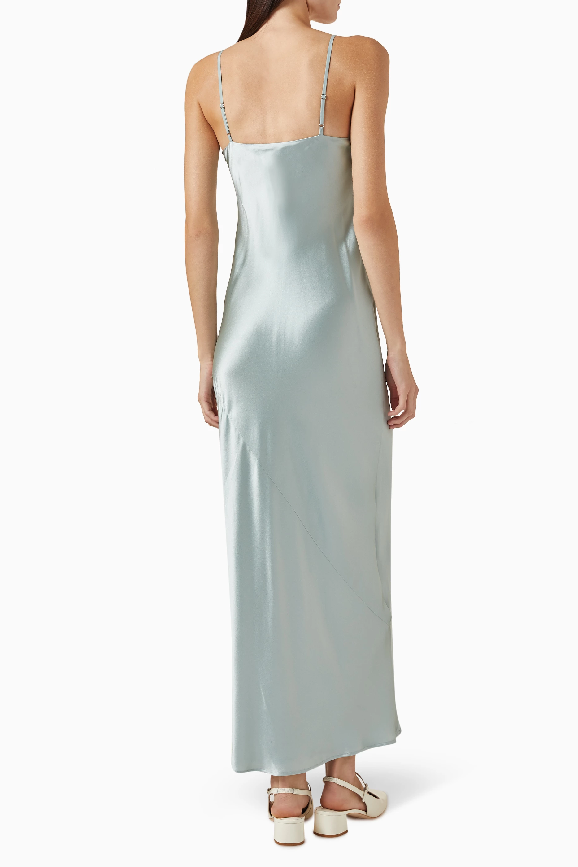 brie silk dress Reformation Brie Silk Dress