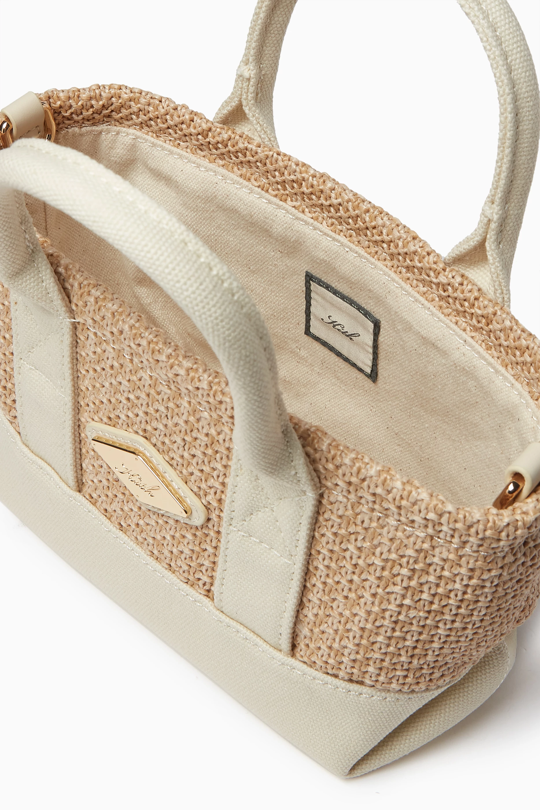 バッグ Kith Raffia Tote Bag org.jpg