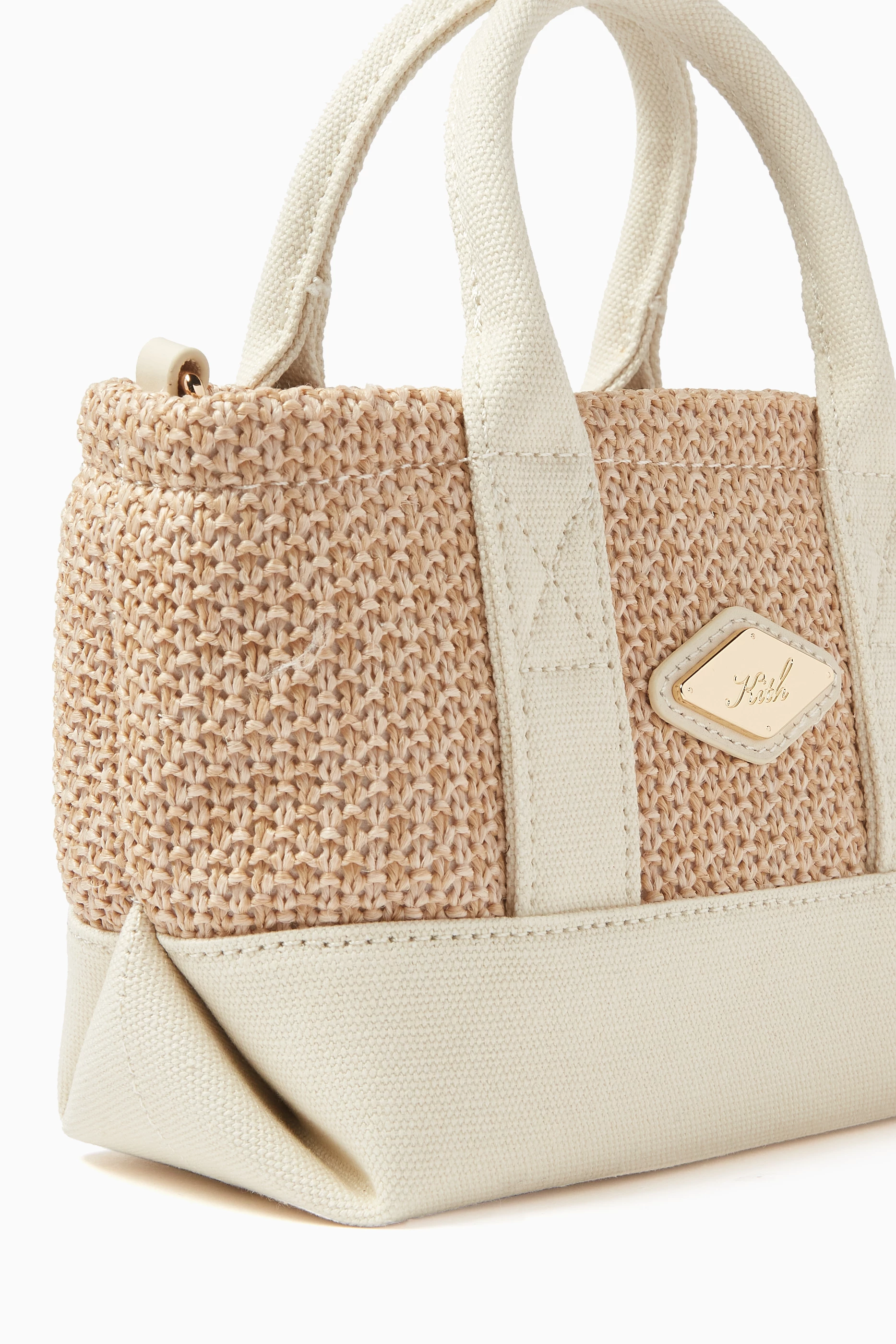 楽天 in Bag Tote Noemi Brown Kith Buy Crochet Women For Raffia バッグ