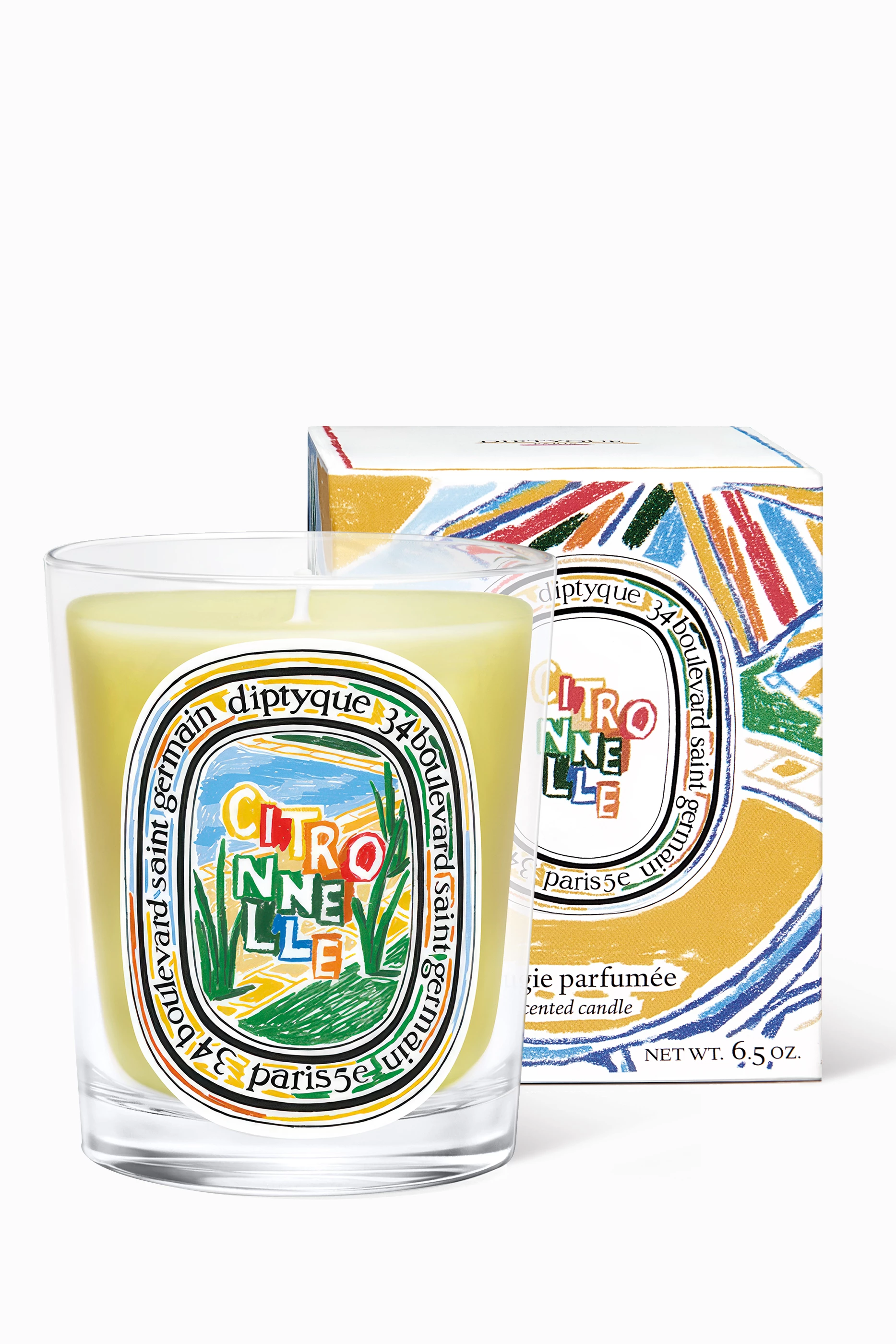 Buy Diptyque Limited-edition Citronnelle Scented Candle, 190g For