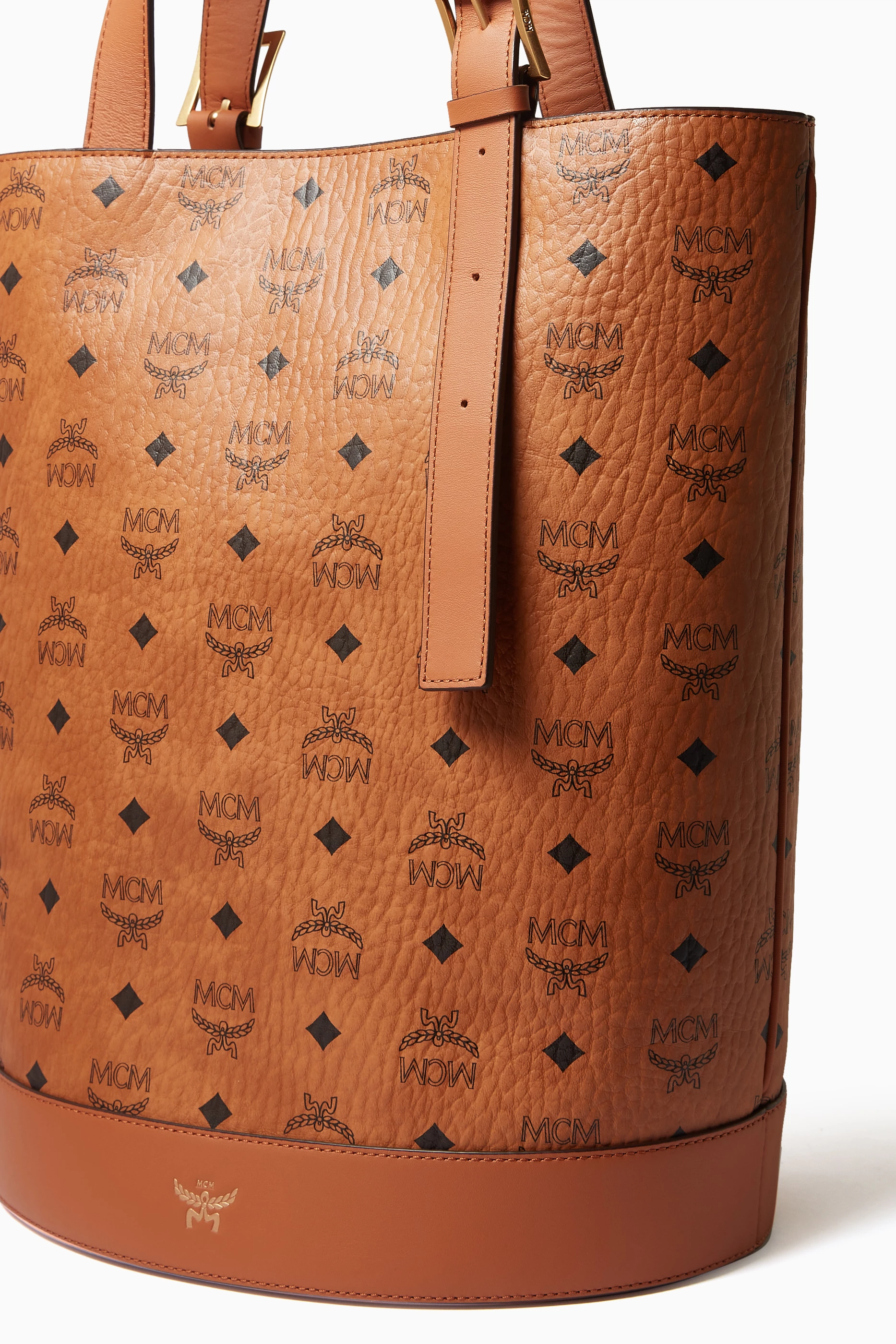Mcm tote sale clearance
