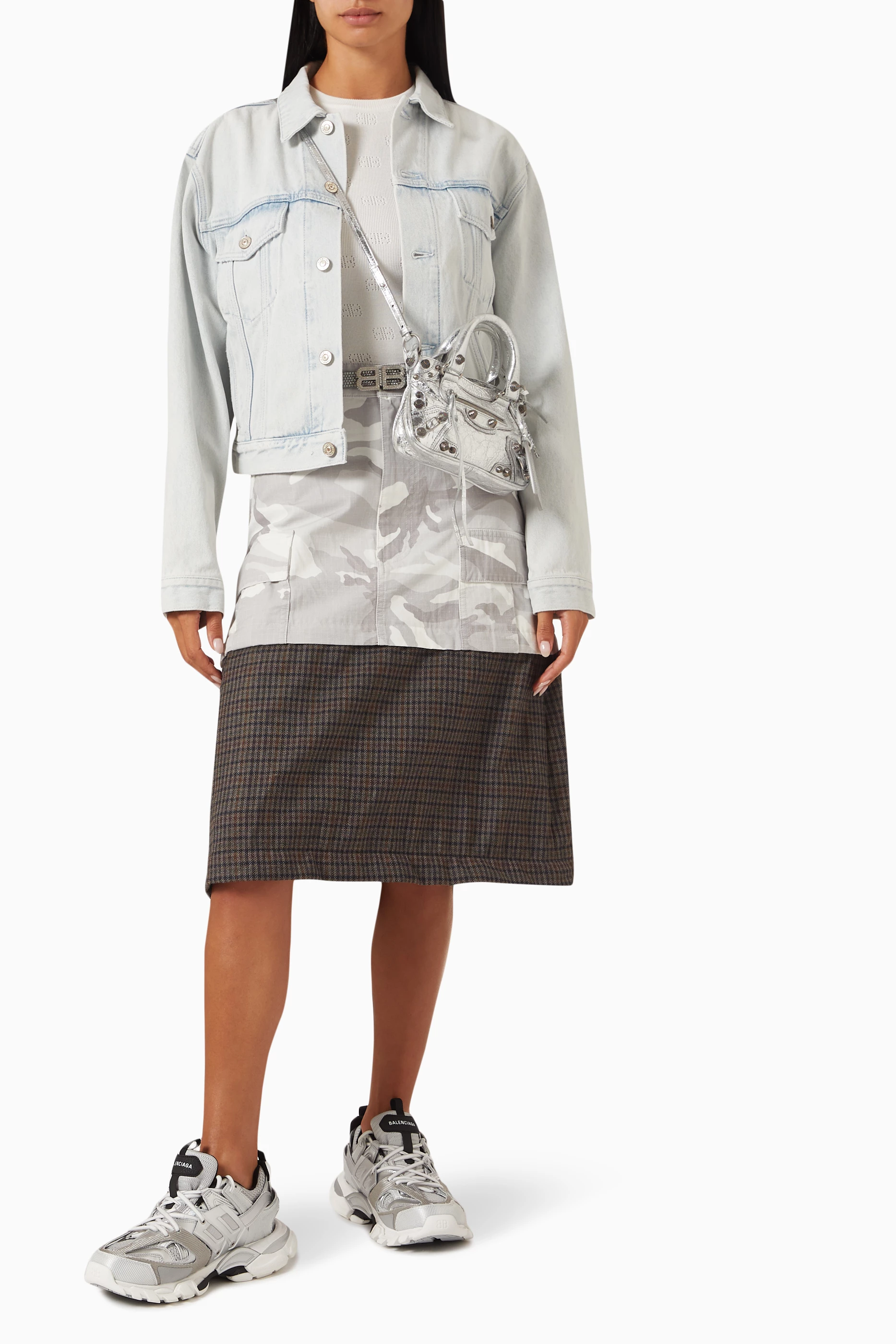 【関税&送料込】Balenciaga Gabardine Wool Skirt Black Wrap-effect wool-gabardine maxi skirt | BALENCIAGA
