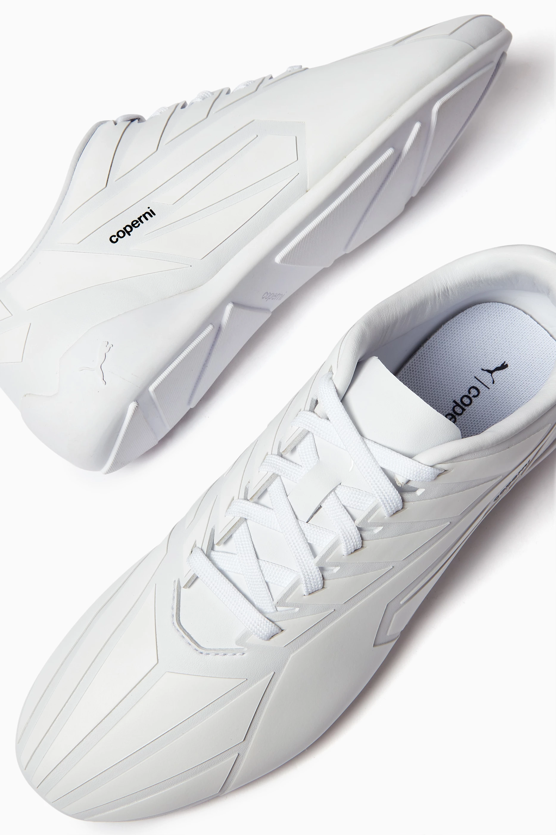 Buy Coperni White x PUMA Speedcat Low-top Sneakers in