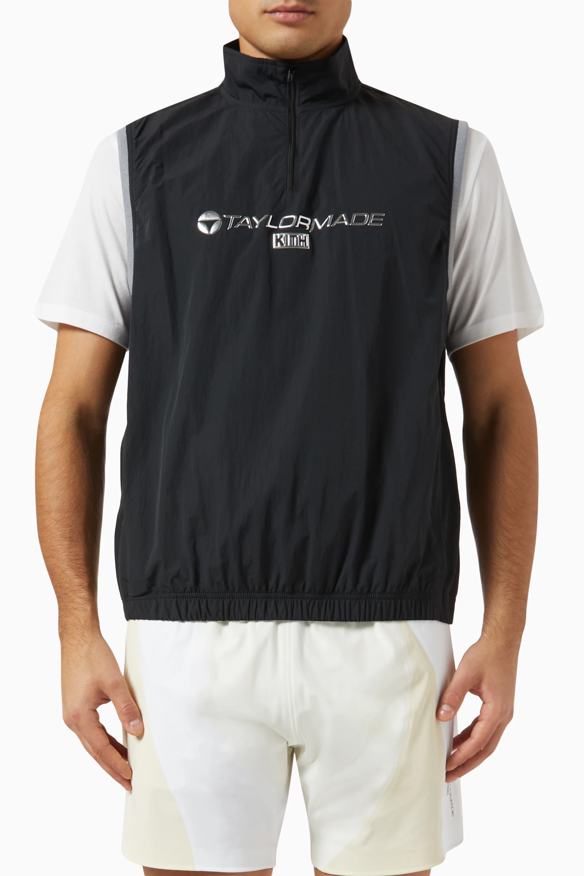 Buy Kith Black x TaylorMade Blade Vest in Nylon For Men Online