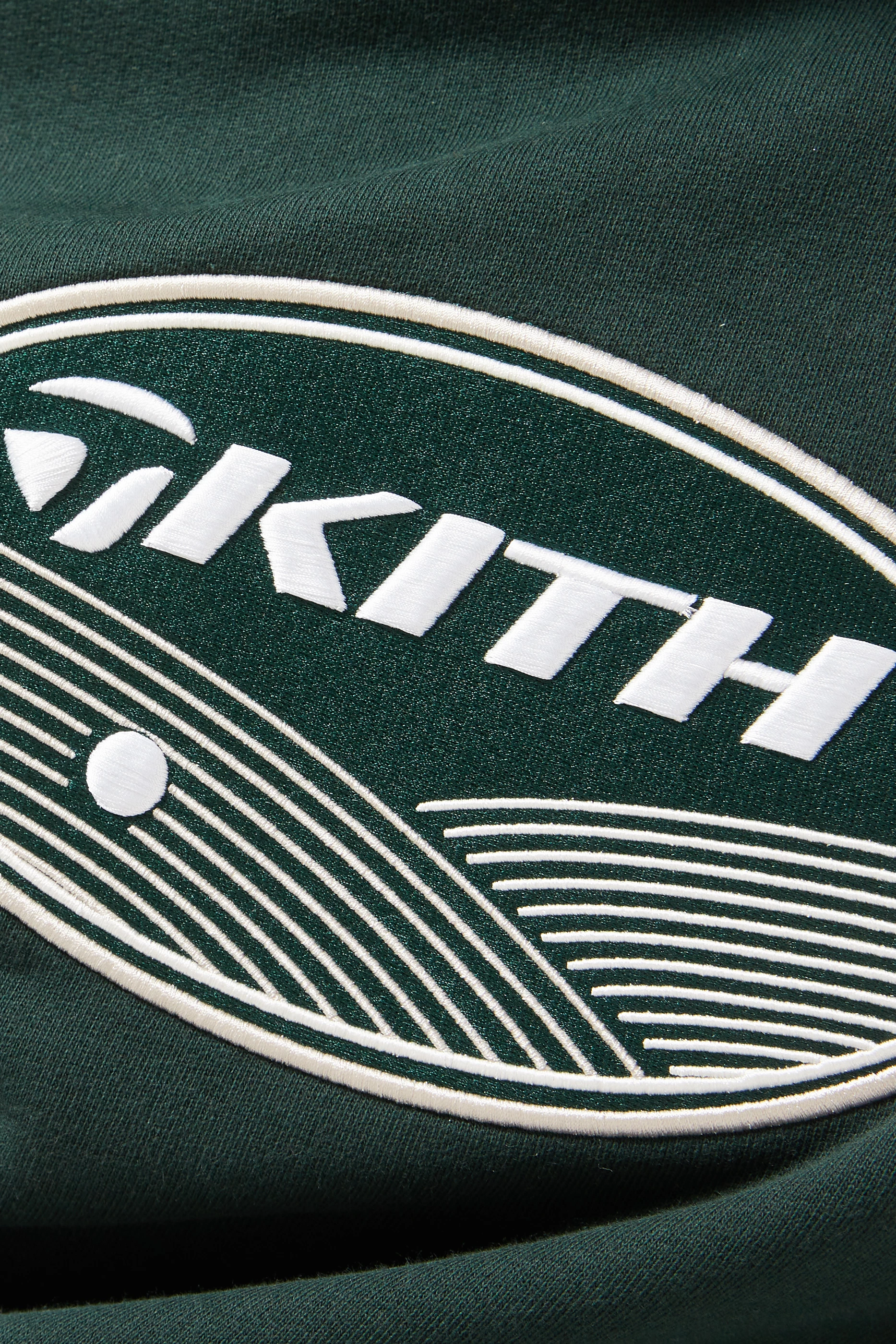 Buy Kith Green x Taylormade Fairway Nelson Hoodie in Cotton Fleece