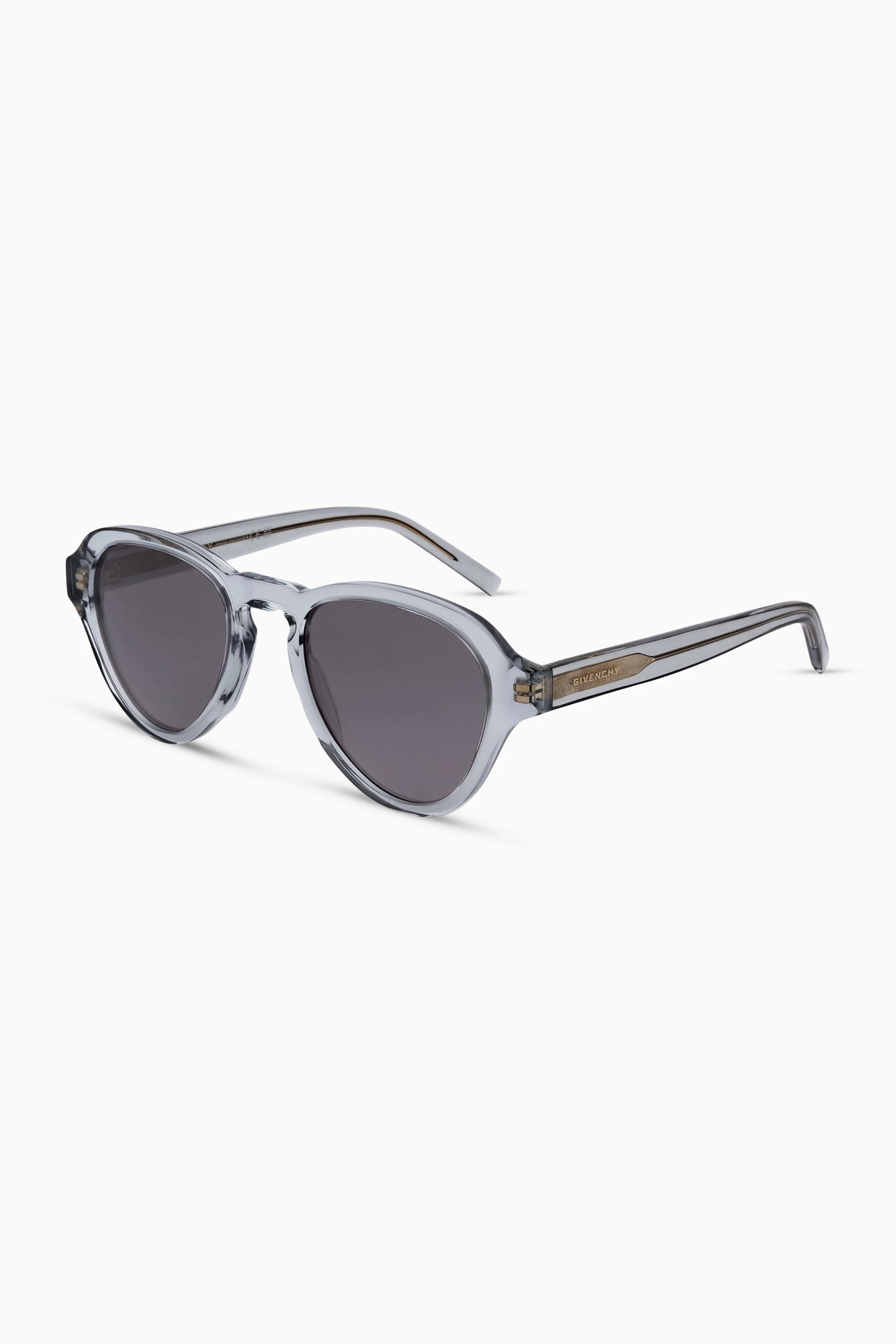 Givenchy Aviator Grey Gradient Oval Sunglasses 64mm NEW AUTHENTIC GIVENCHY GV 7170/G/S J5GHA Gold/Brown Gradient  main image 4