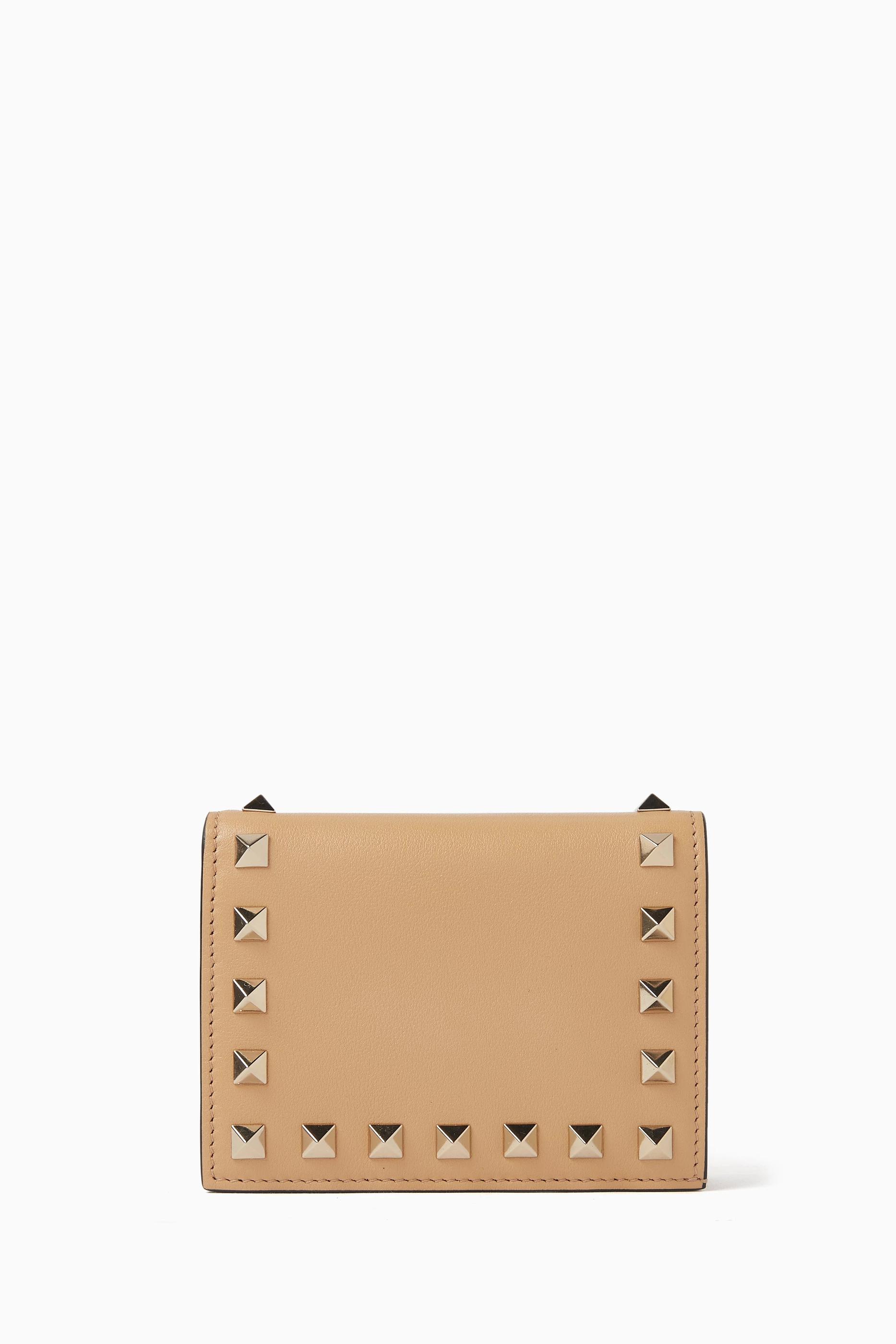 Buy Valentino Garavani Brown Valentino Garavani Rockstud French 
