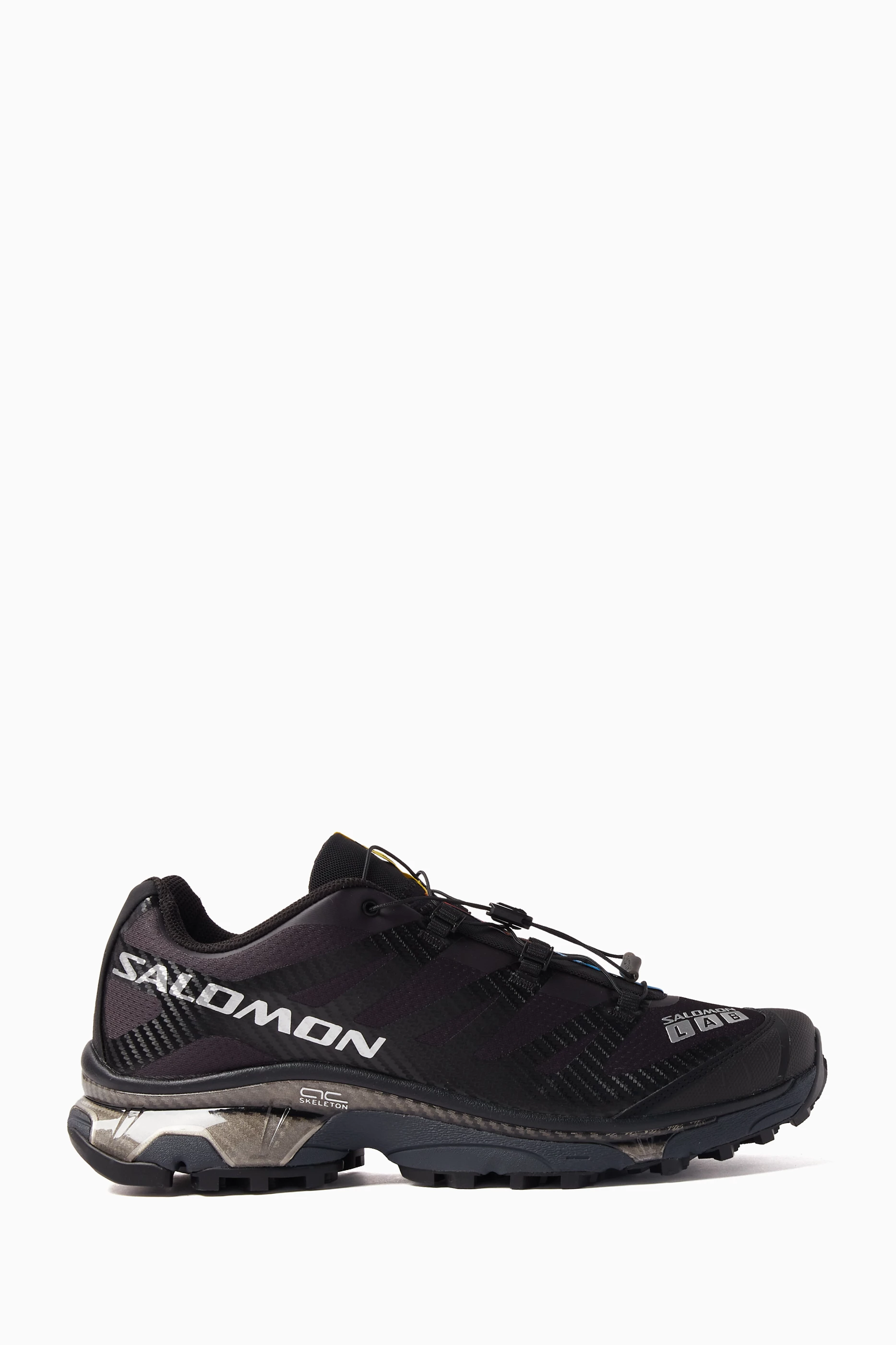 Buy Salomon Black XT-4 OG Sneakers in Mesh & Rubber For Men Online 